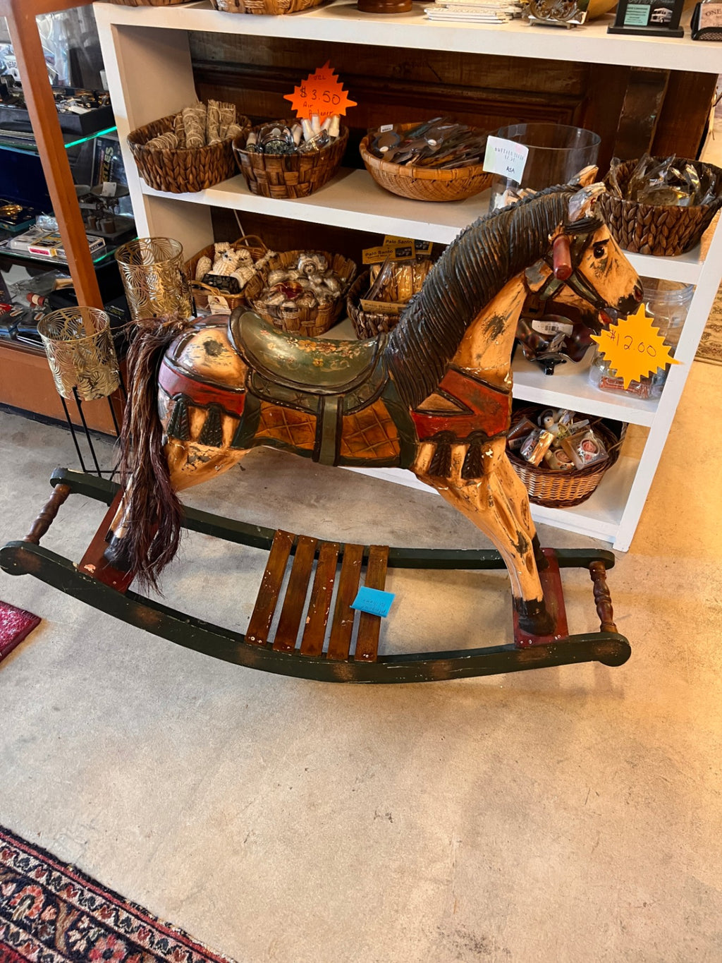 Wooden Rocking Horse