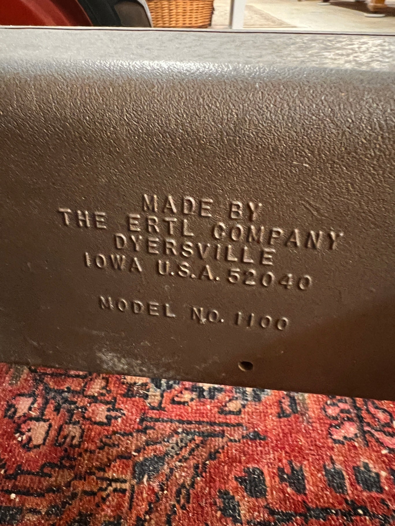Vintage Ertl Massey-Ferguson Pedal Tractor – Model 1100 – Dyersville, Iowa USA