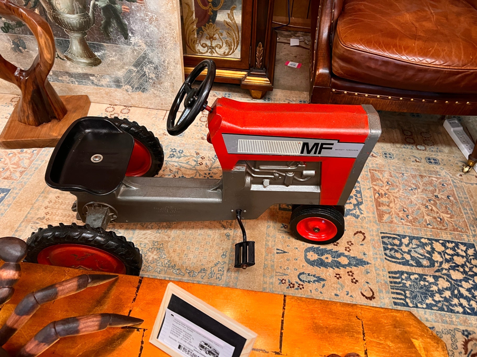 Vintage Ertl Massey-Ferguson Pedal Tractor – Model 1100 – Dyersville, Iowa USA