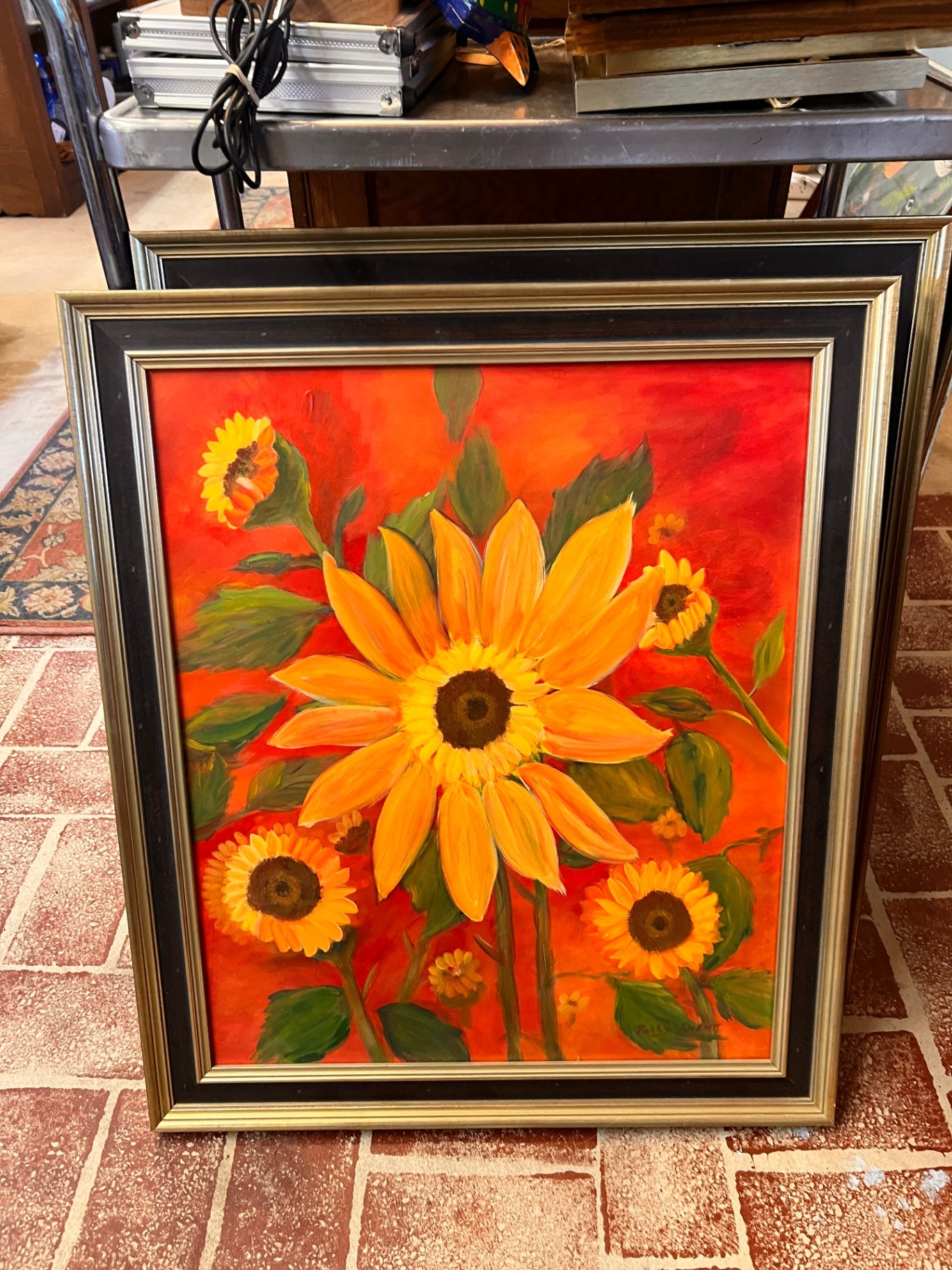 Grand Sunflower Painting