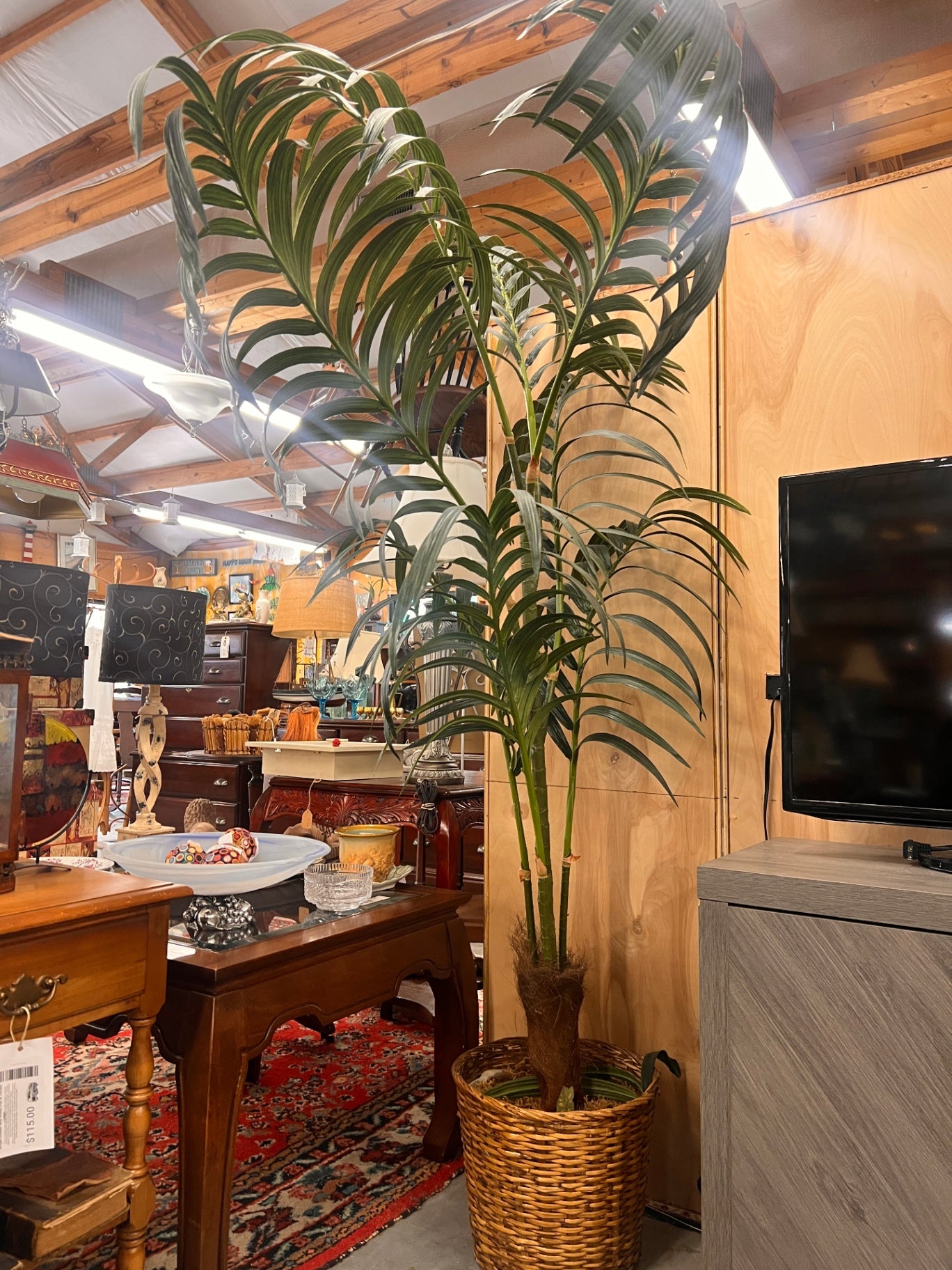 Potted Artificial Tree Approximetly 60" Tall