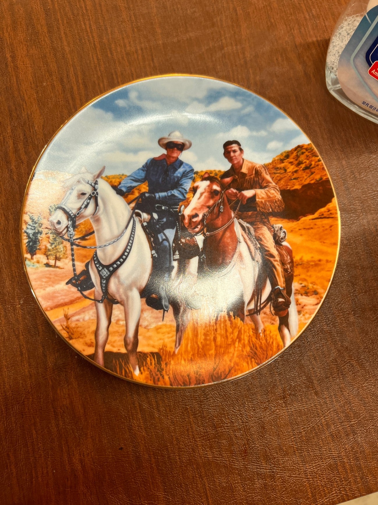 Hamilton The Lone Ranger And Tonto - 8 1/2" Plate