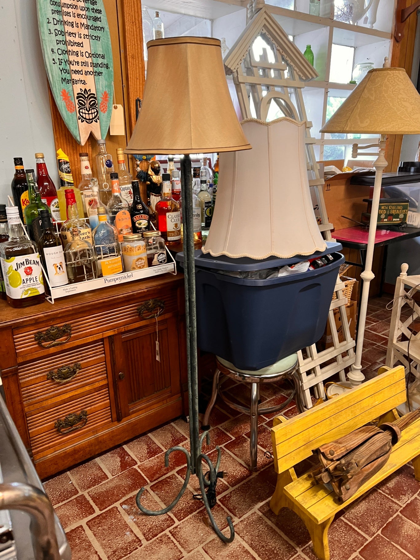 Vintage Look Floor Lamp
