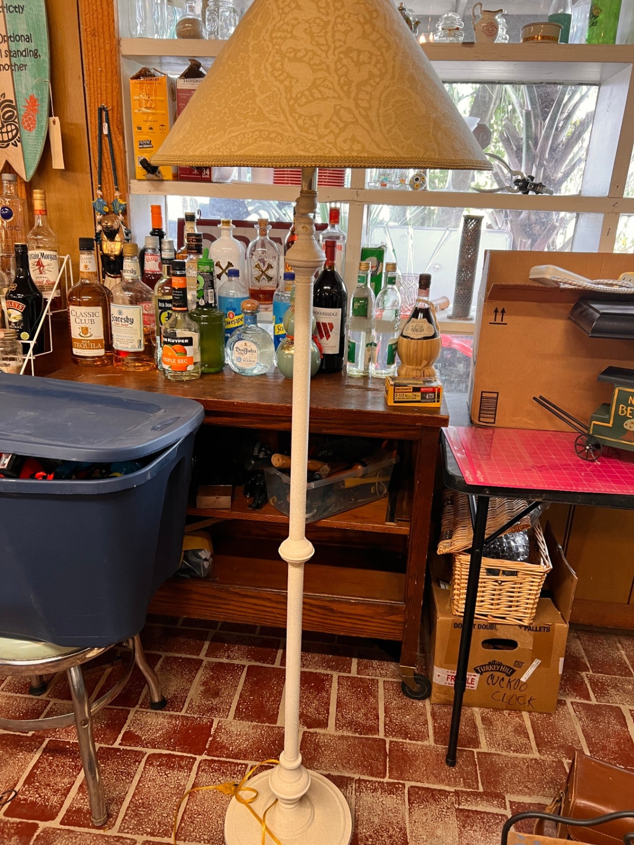 White Floor Lamp 