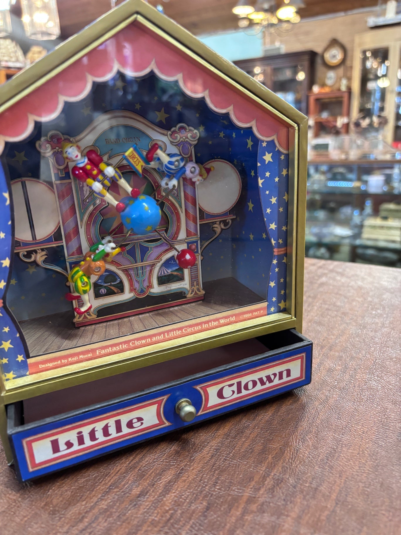 Koji Murai "Fantastic Clown and Little Circus in the World" music box