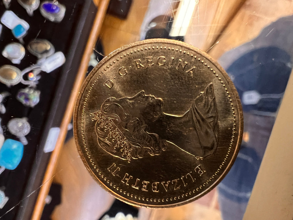 Canadian 50‑cent coin — 1986