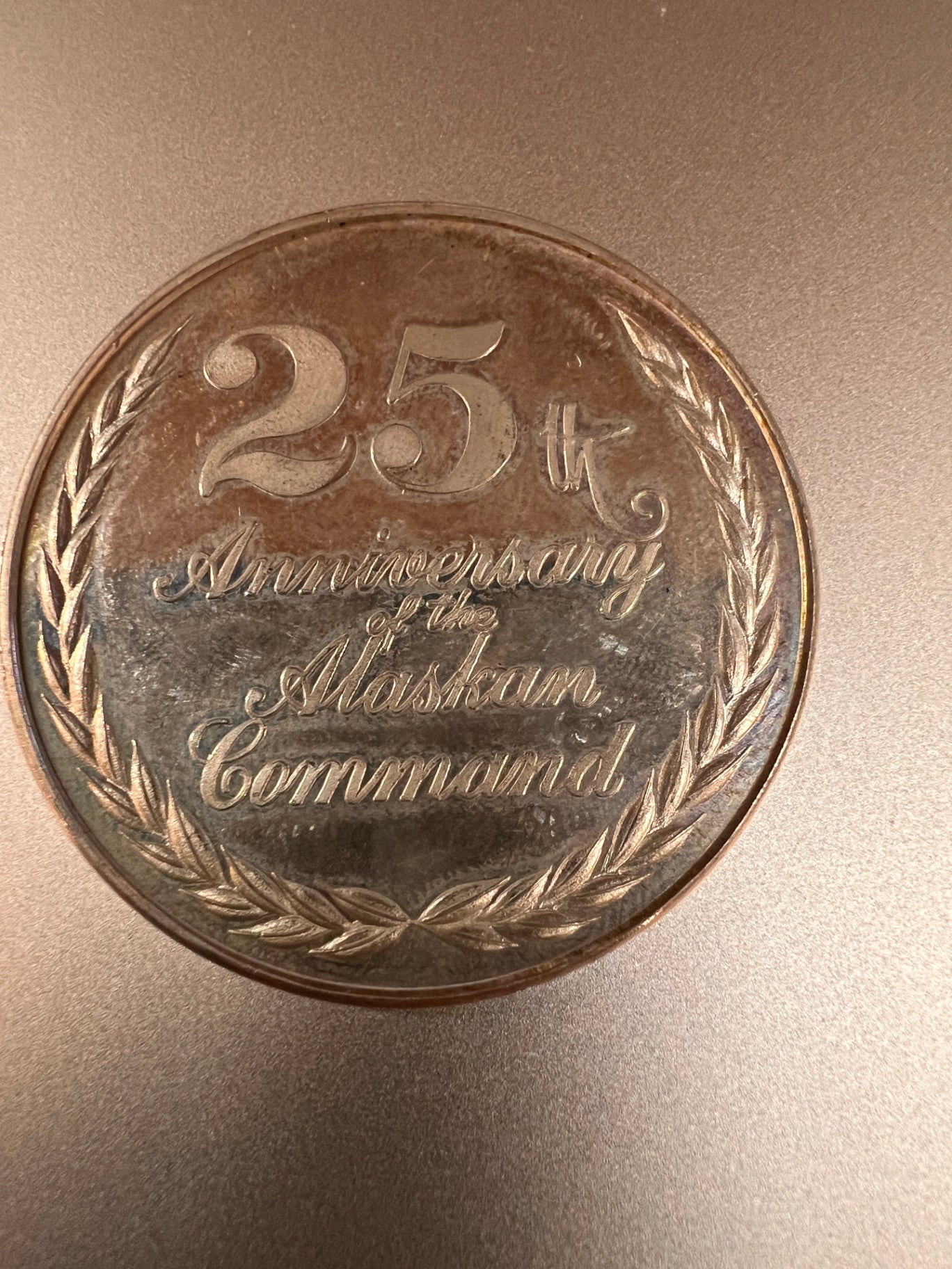 Keystone To The North Alaskan Sterling Coin Weighs 26.48 Grams