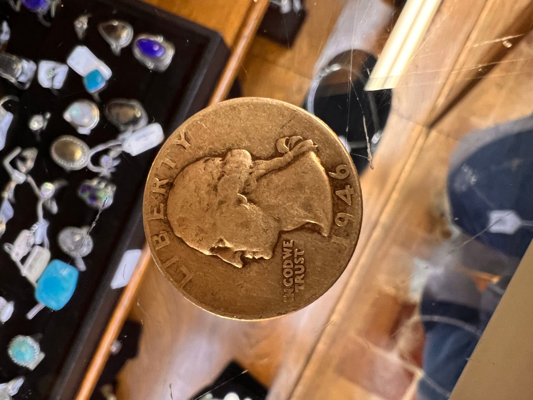 1946 Silver US Quarter