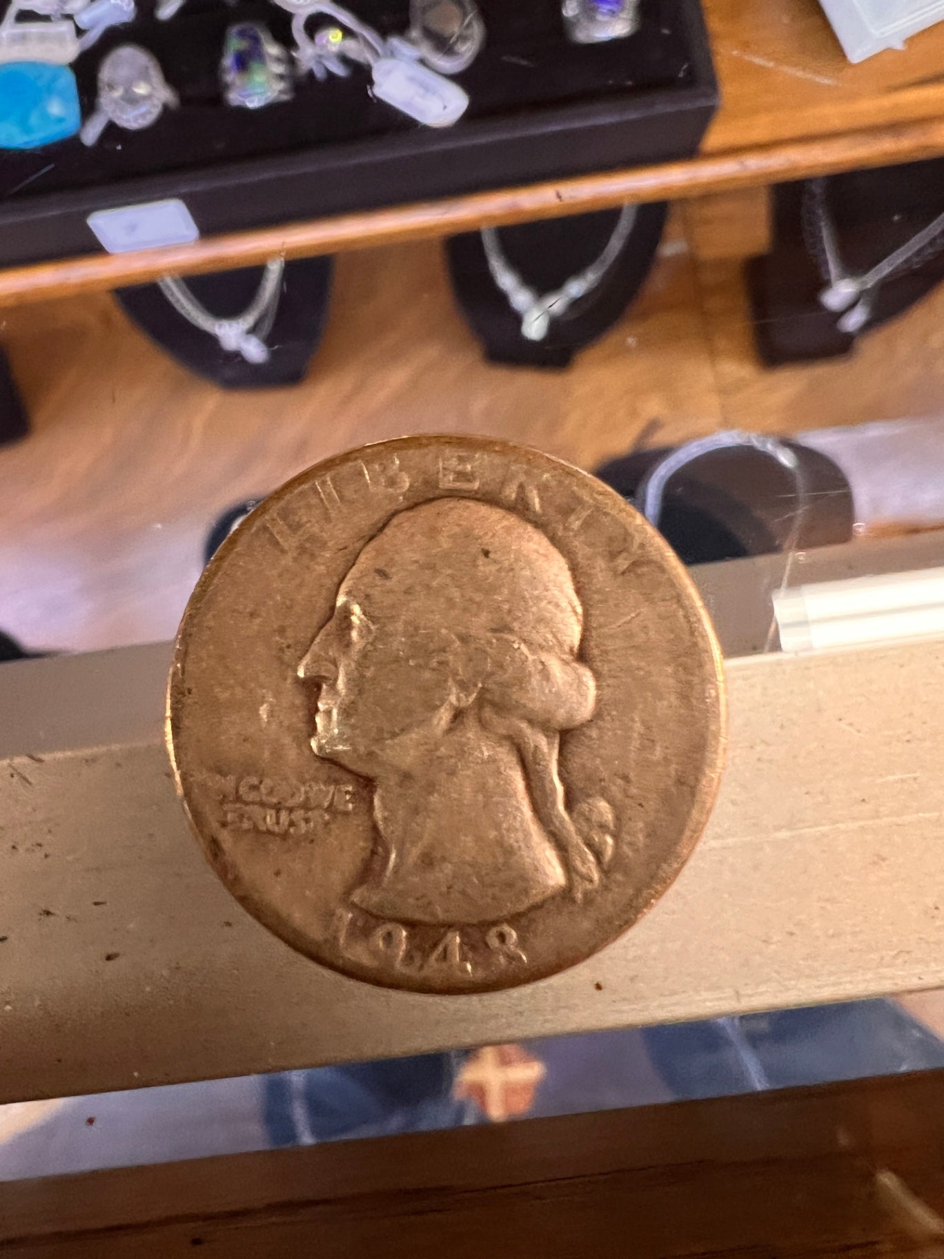 1948 D Silver Quarter