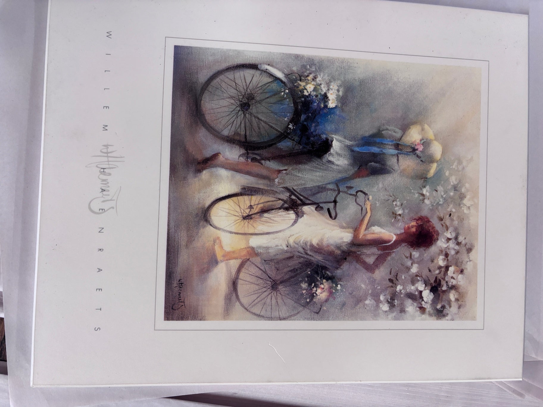 Print titled "Spring" by artist Willem Haenraets