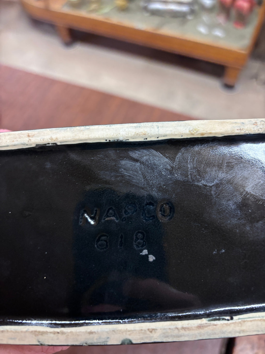 Vintage MCM Napco Pottery Planter: 