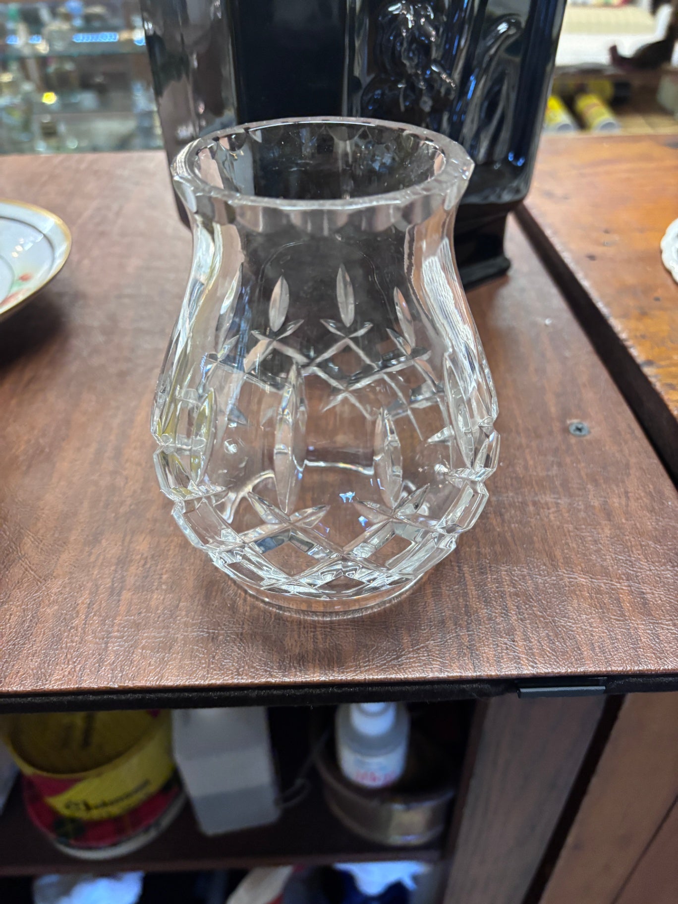 Crystal Lamp Shade or Candle Chimney