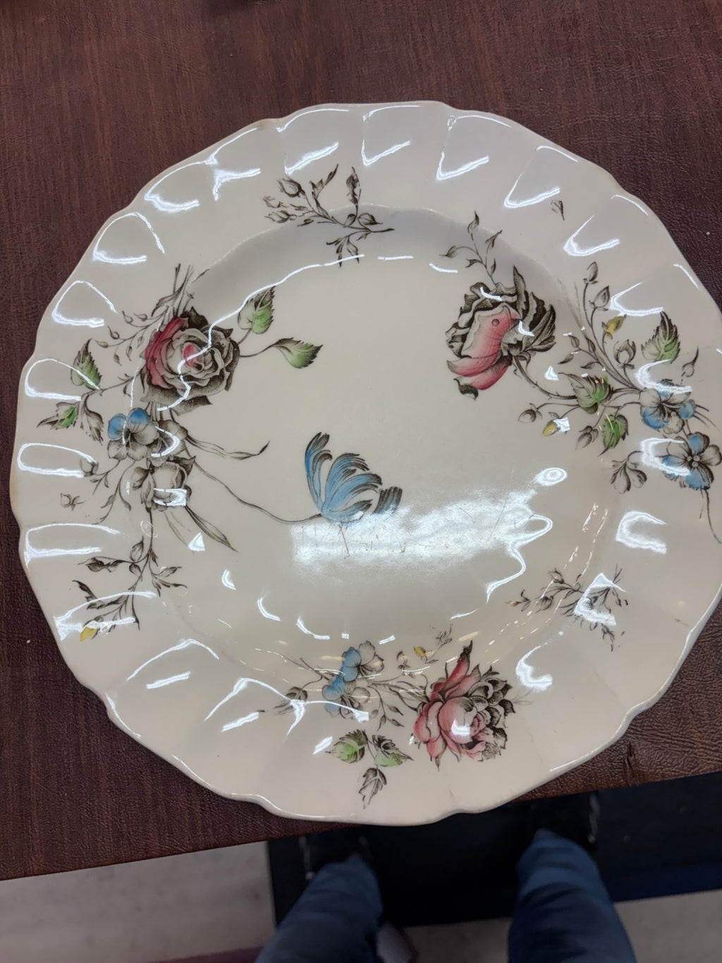 Johnson Brothers "Day in June" dinner plate