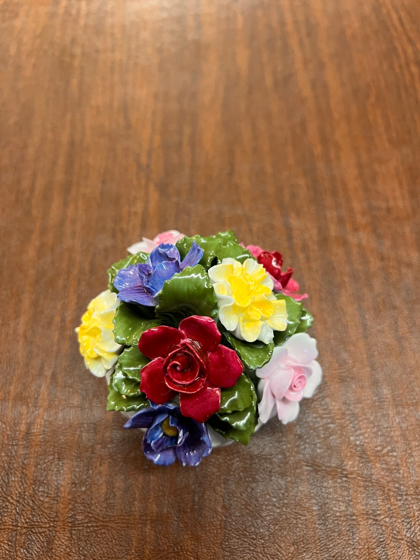 Aynsley~Fine Bone China~Flower Basket~Hand Painted~England~Vintage