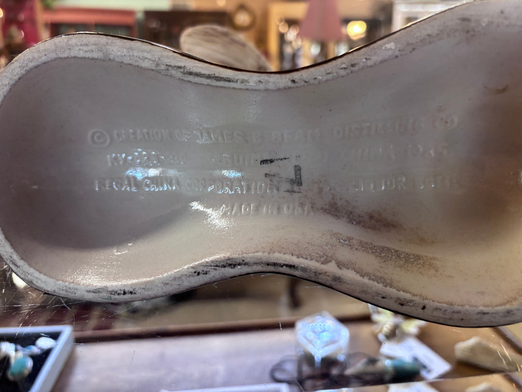 Vintage Jim Bean Ducks Unlimited 1985 Missing small Duck