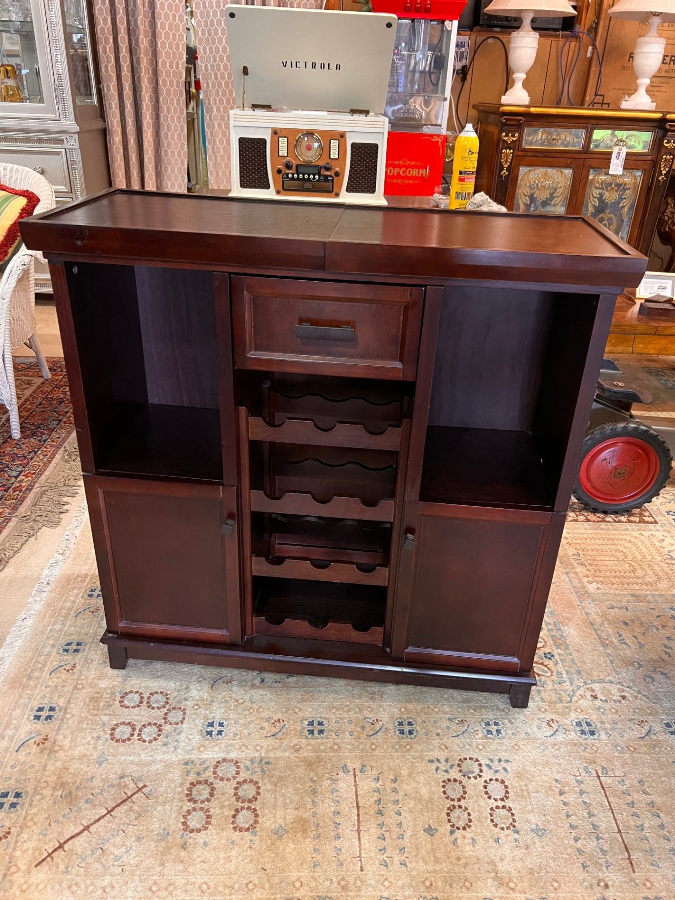 Bar Wood with Prep Board