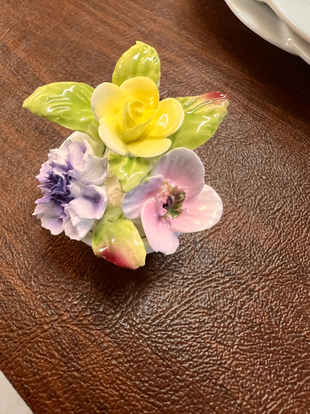 Coalport Bone China Floral Bouquet – Hand Modeled English Porcelain – Est. 1750