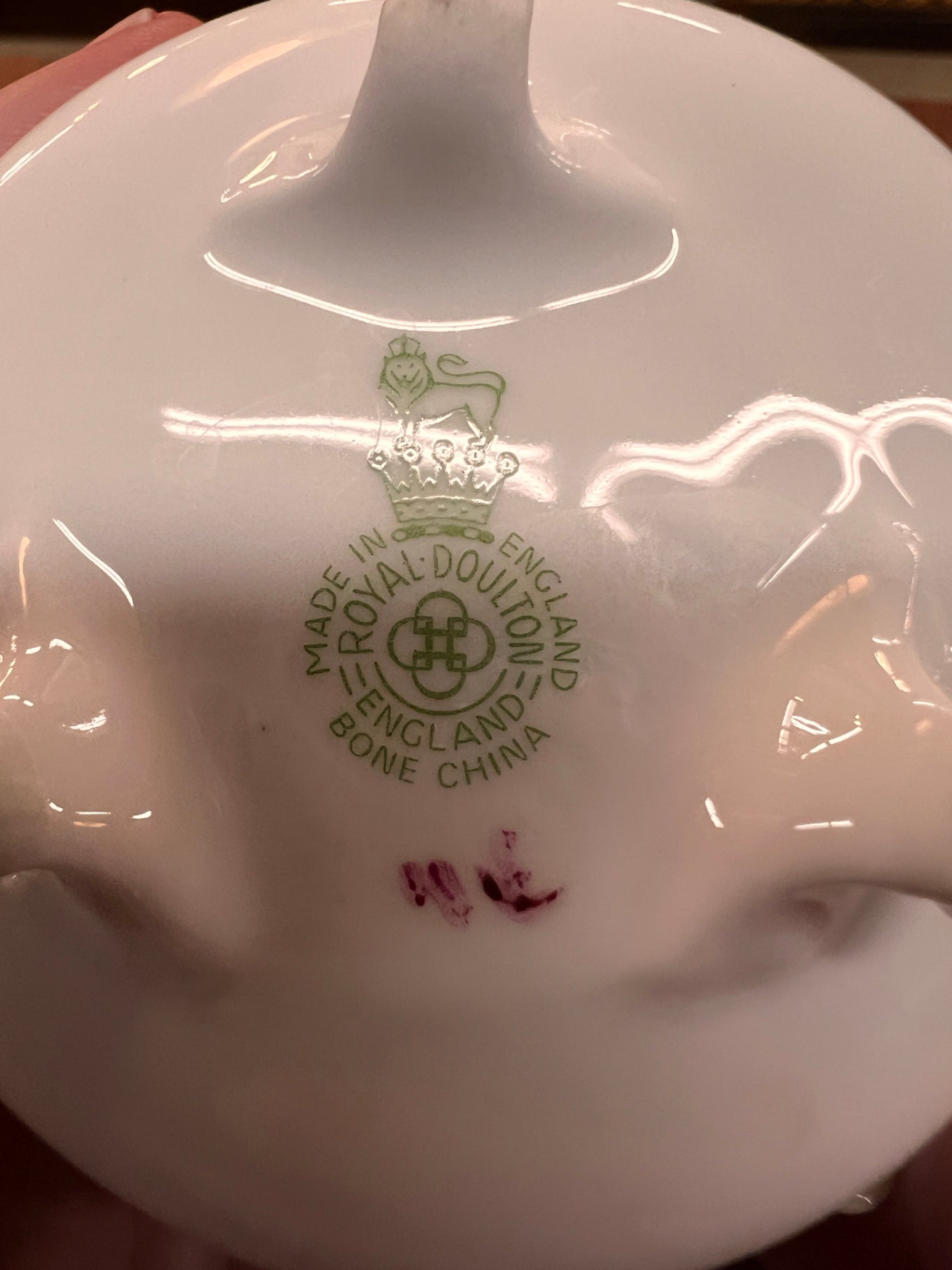 Vintage Royal Doulton Bone China Hand-Applied Floral Posy – Made in England