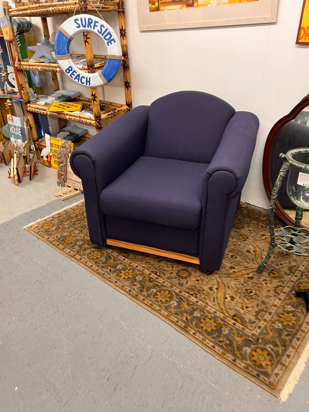 Lloyds of Chatham Blue Chair