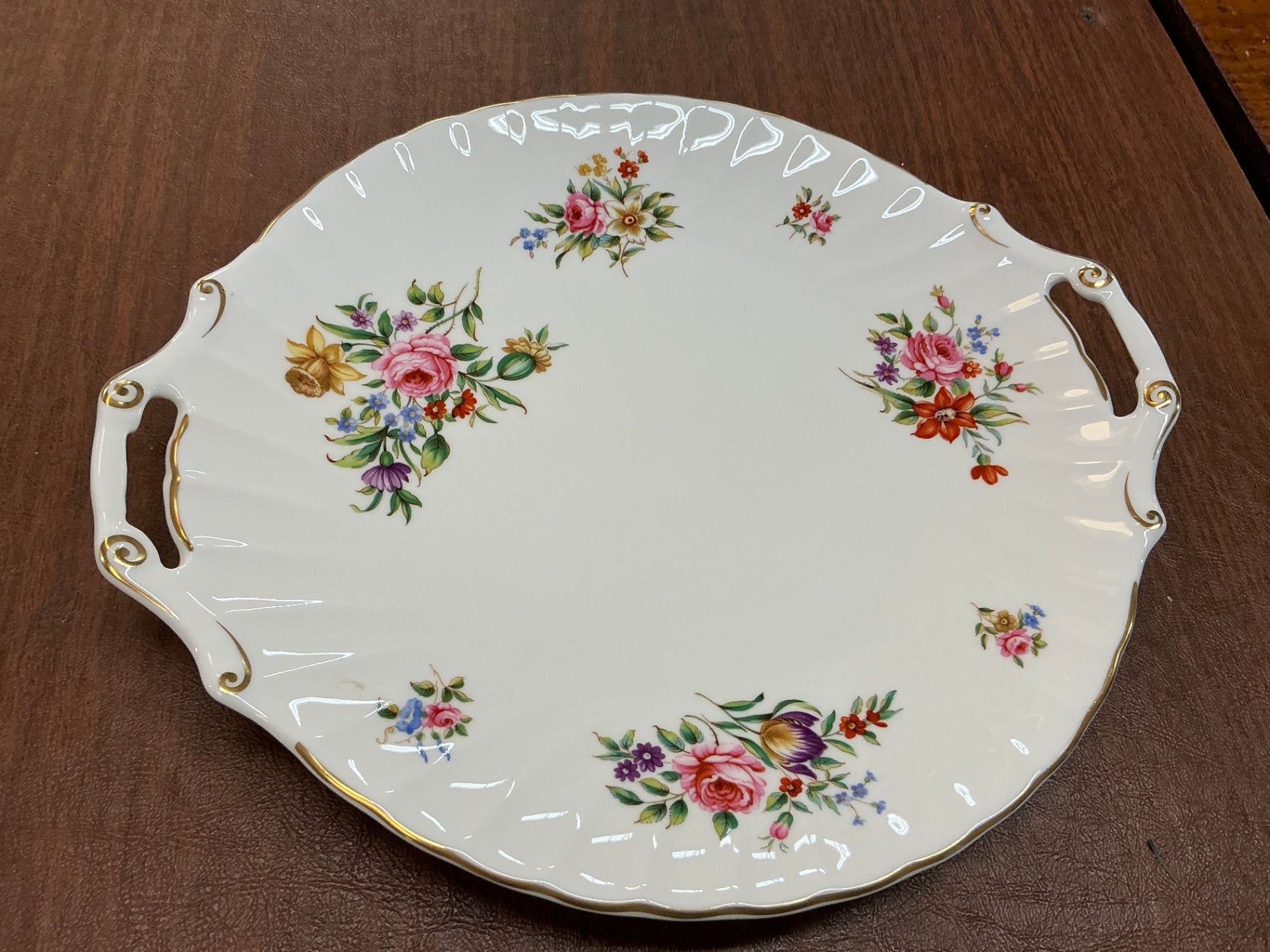 Whitley Garden Floral Plate
