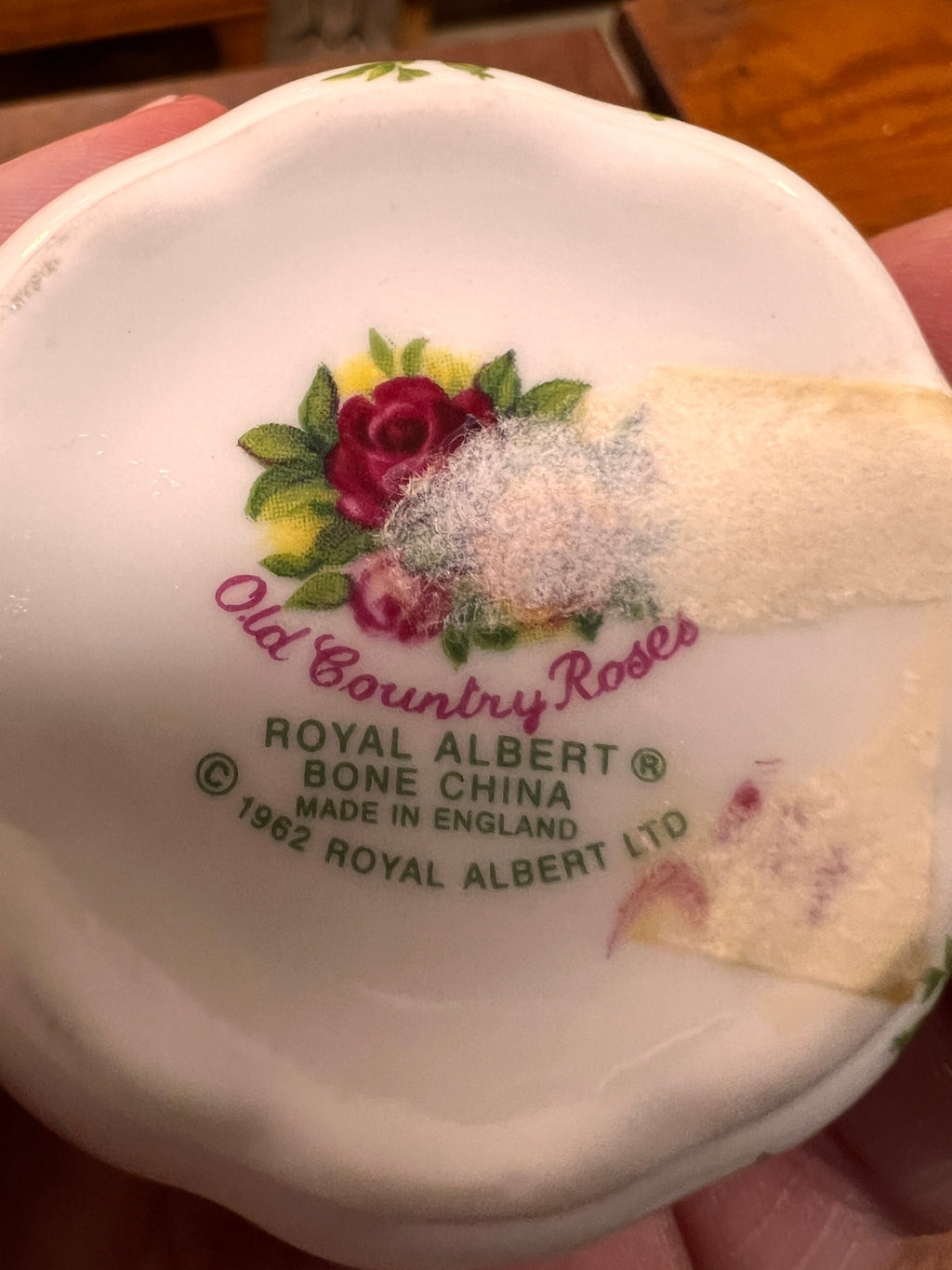 Vintage Royal Albert Old Country Roses Bone China Floral Posy – Made in England