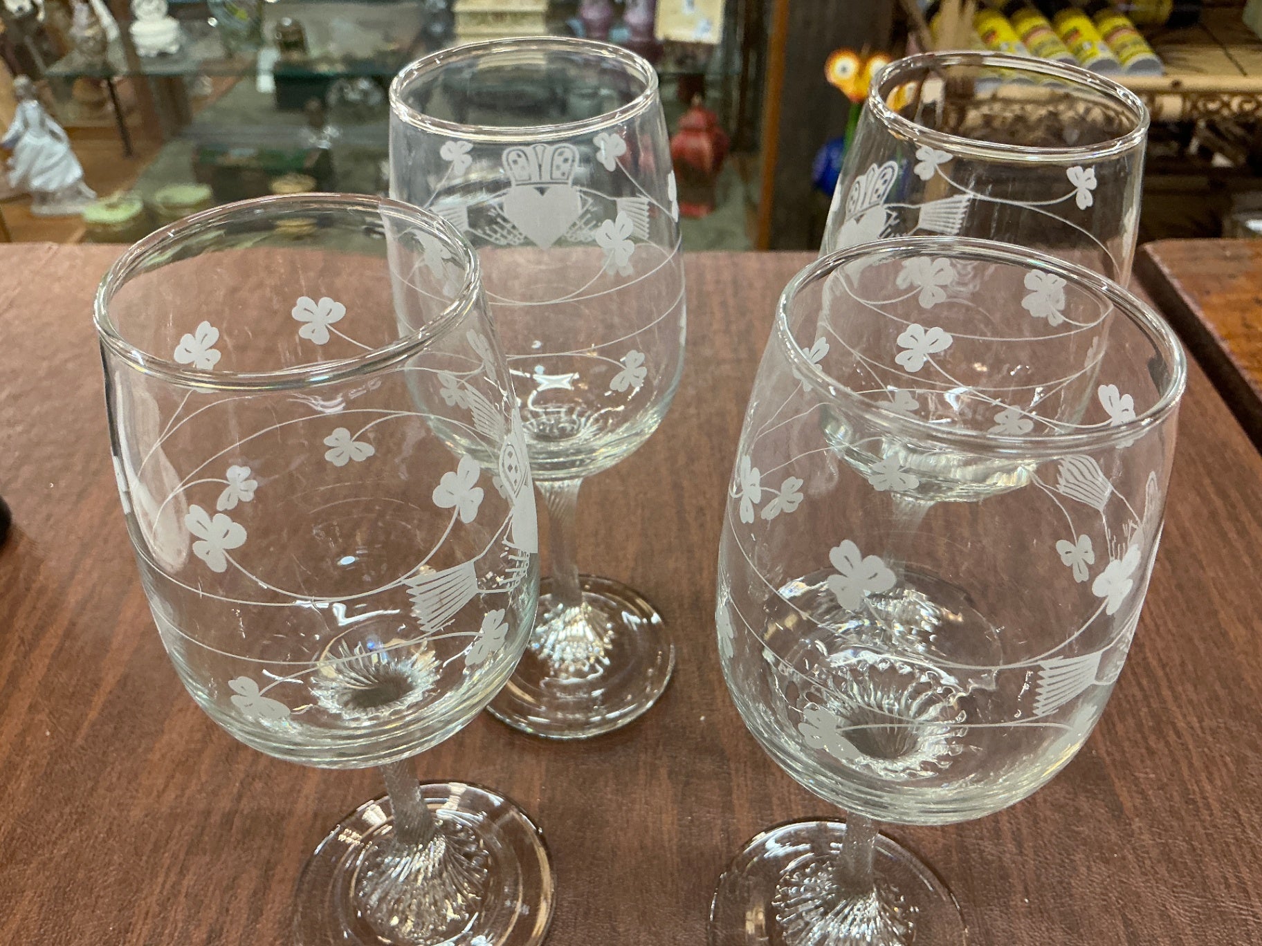 Set of 4 Wine Glasses