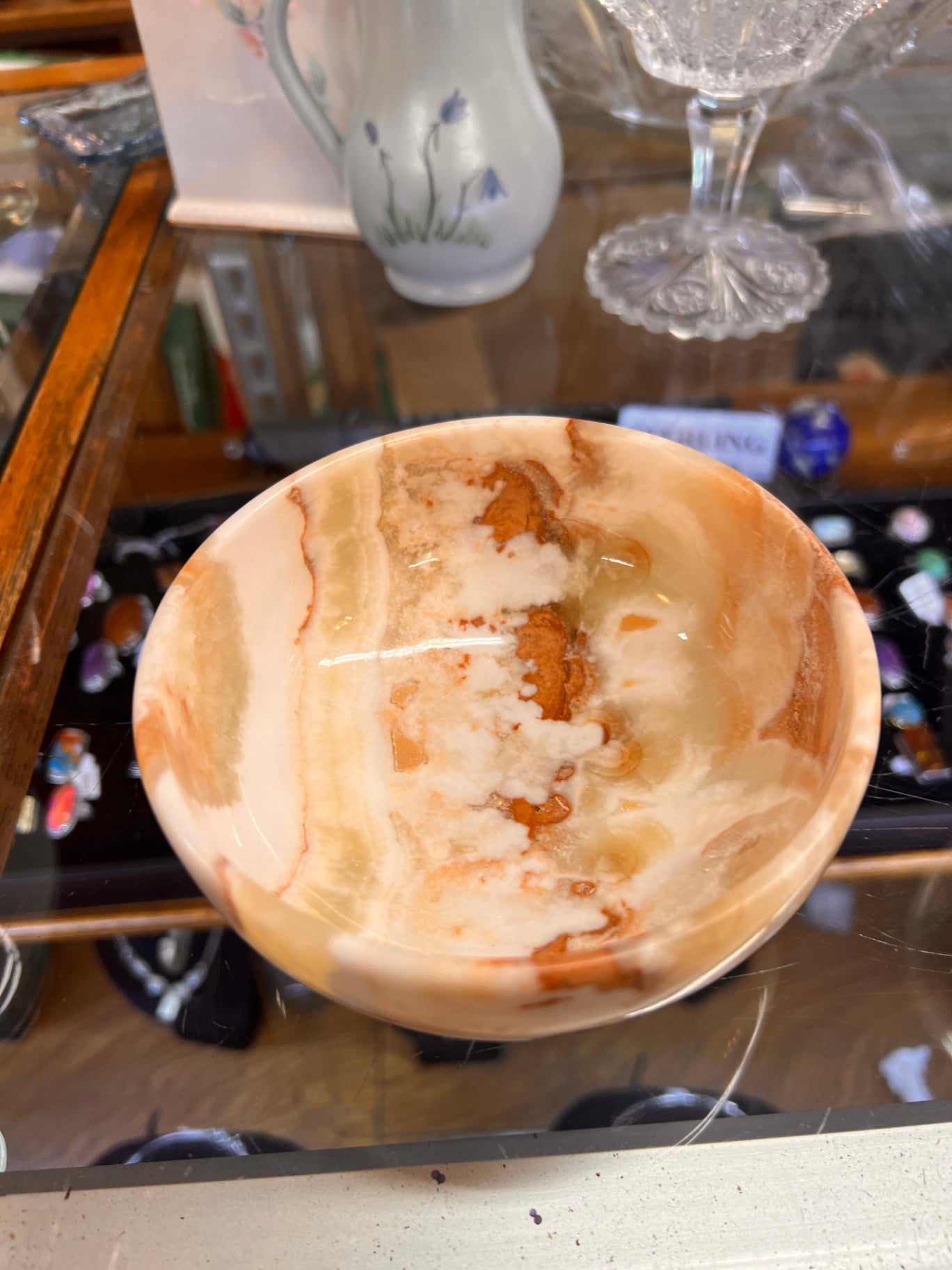 Calcite Crystal Bowl