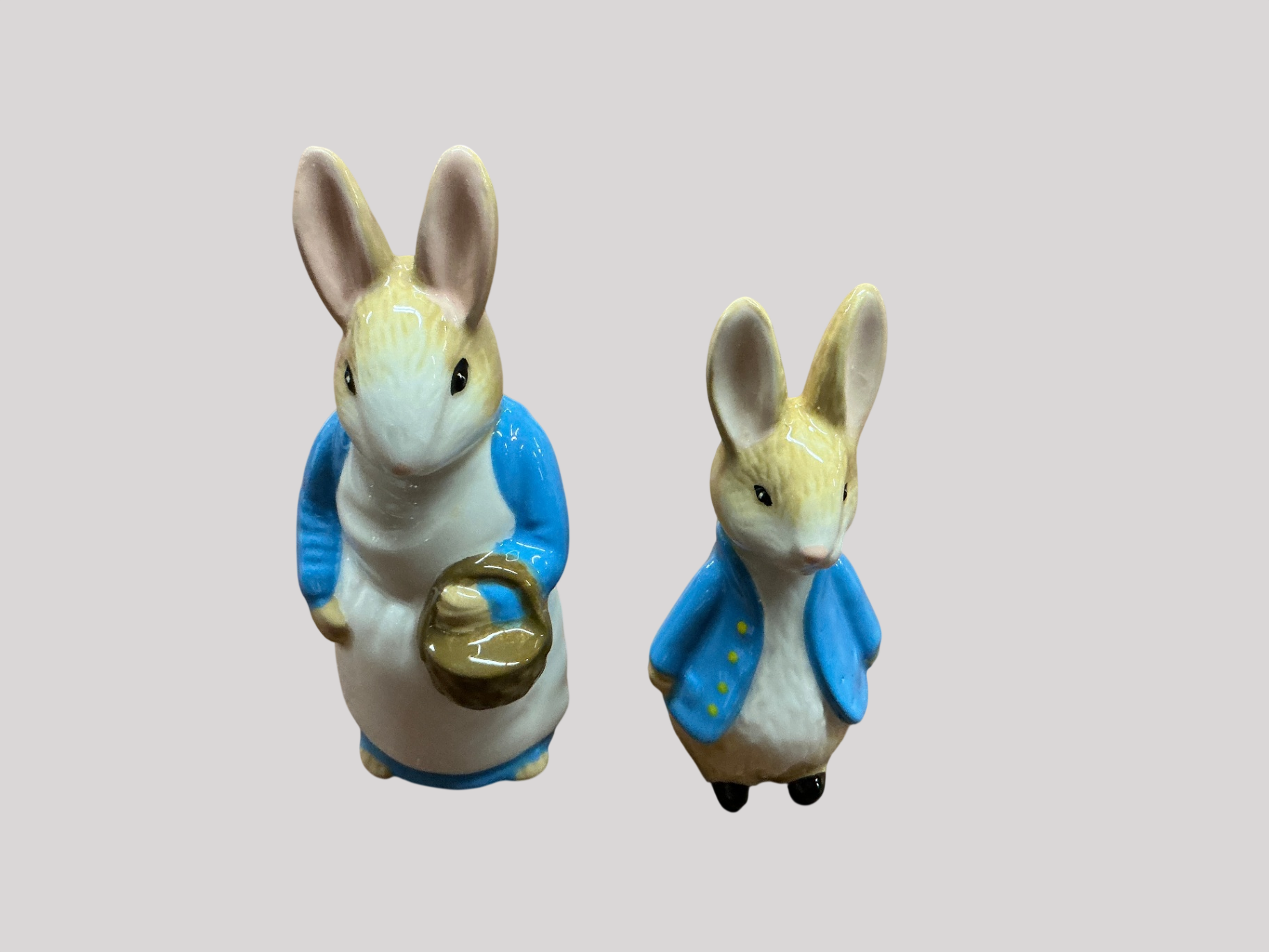 Figural Salt and Pepper Peter Rabbit Classic by Zrike