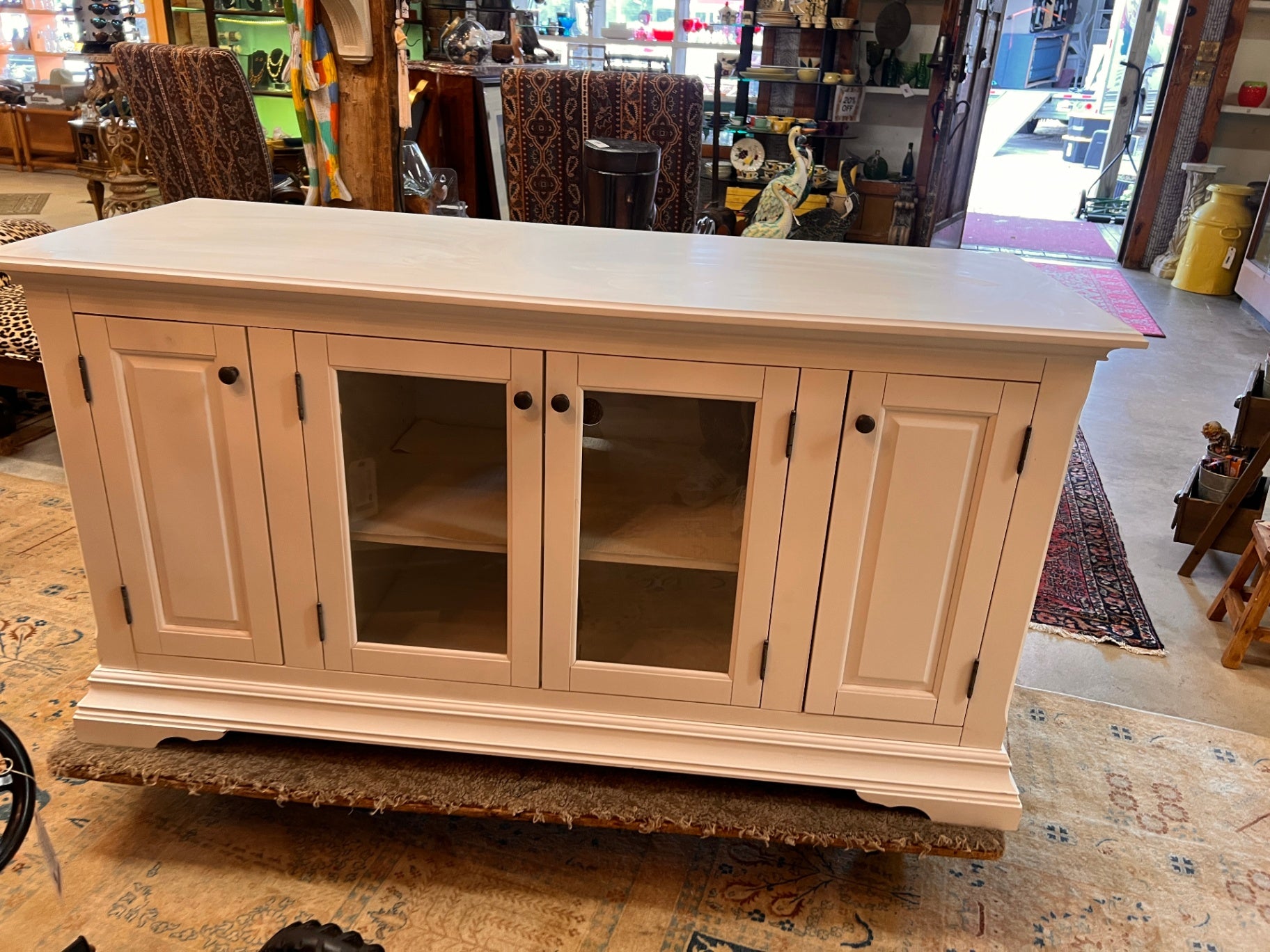 White Media Console