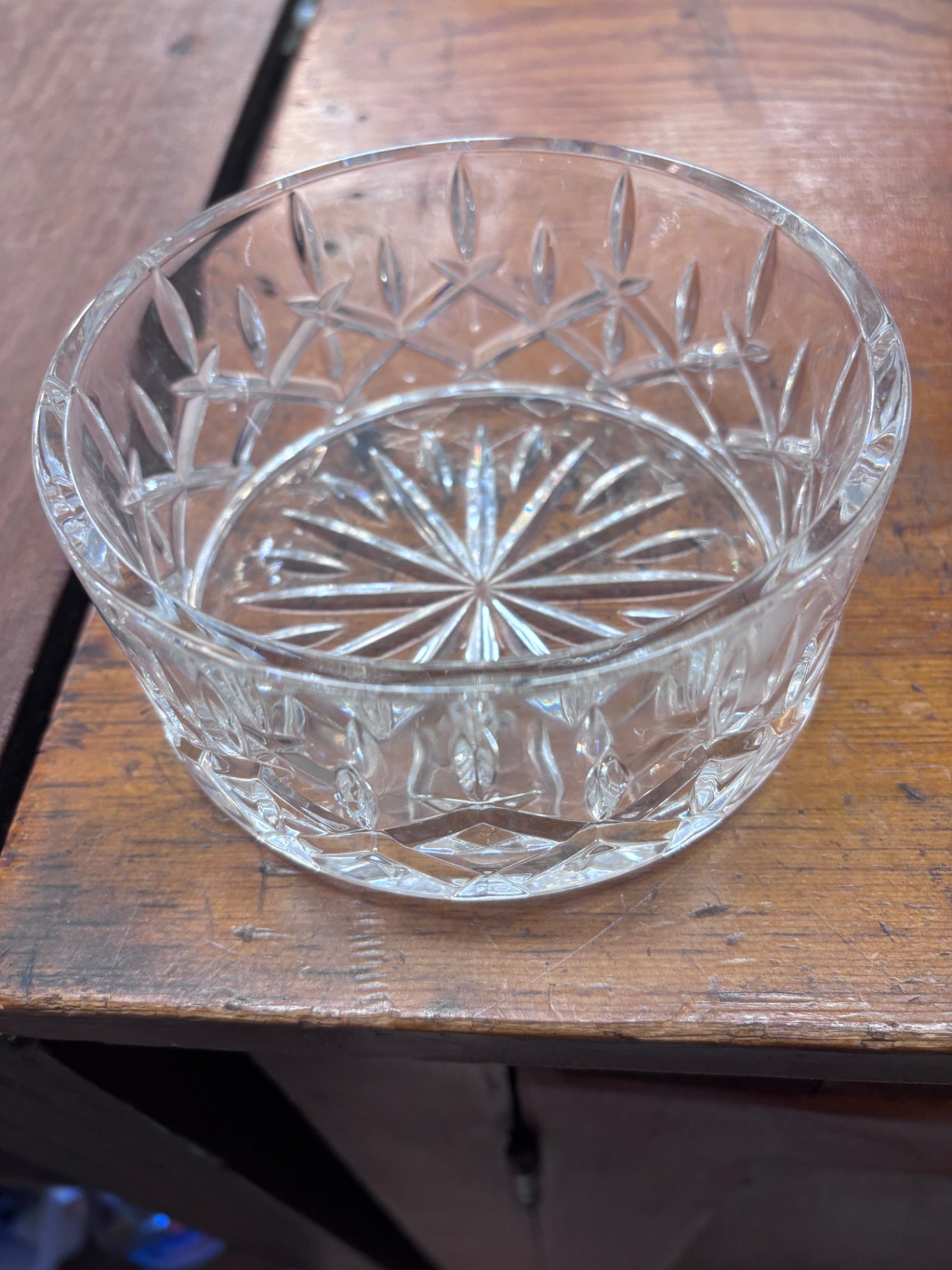 Gorham Crystal Lady Anne wine bottle coaster