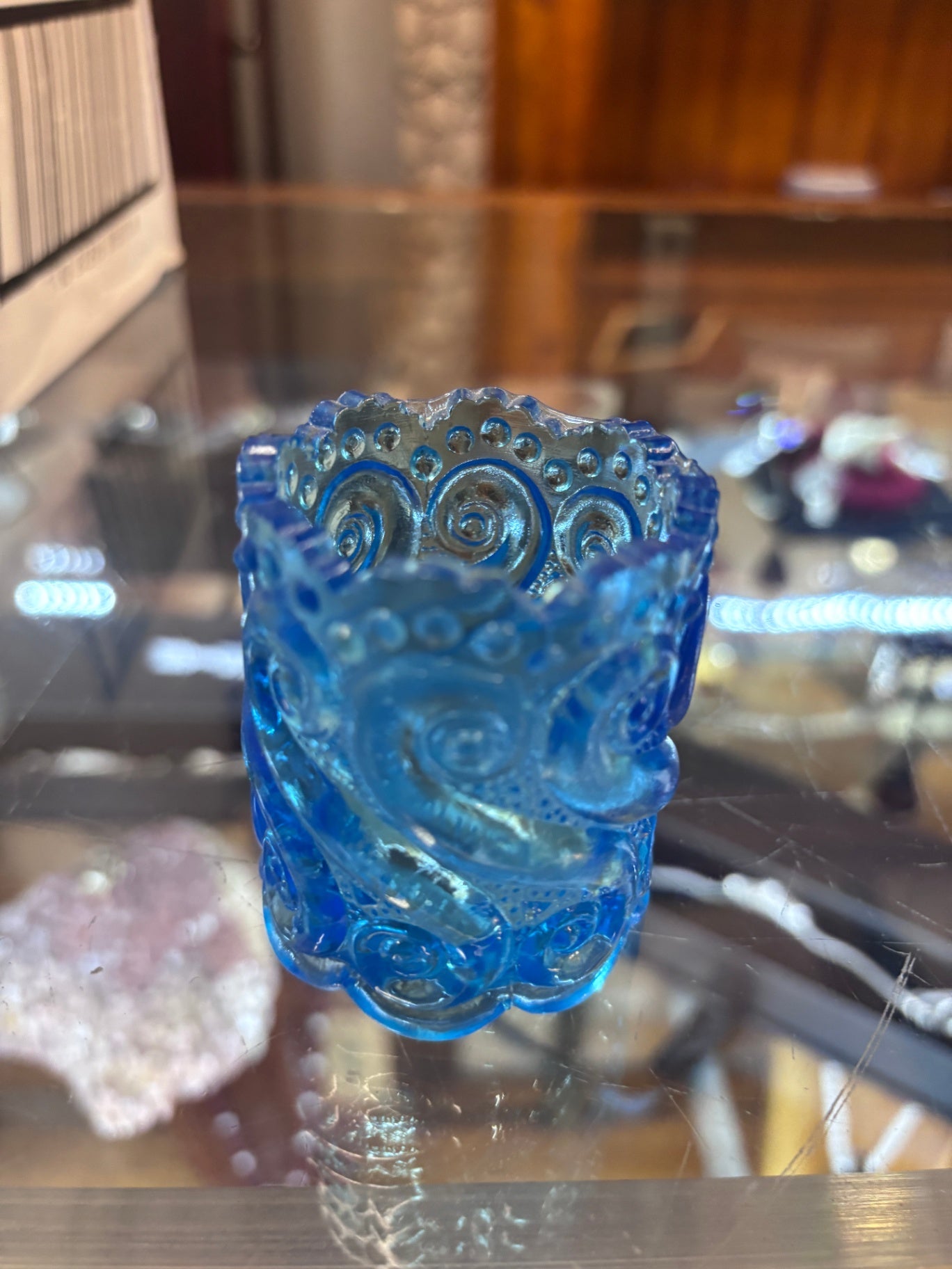 L.G. Wright "S Repeat" toothpick holder