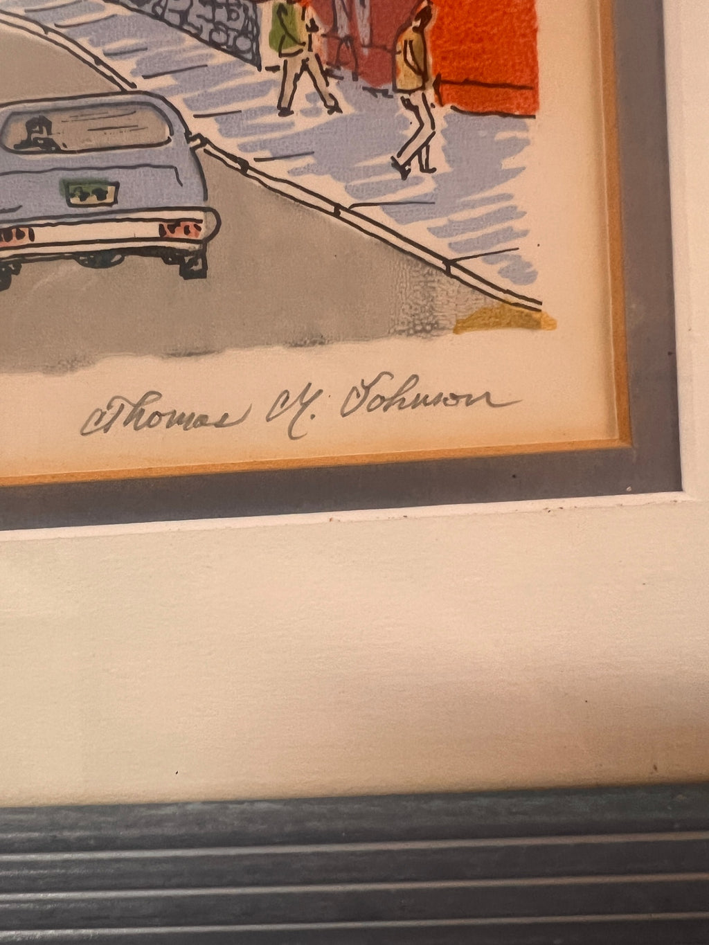 Thomas Johnson 61/300 Print Middlebury Vermont