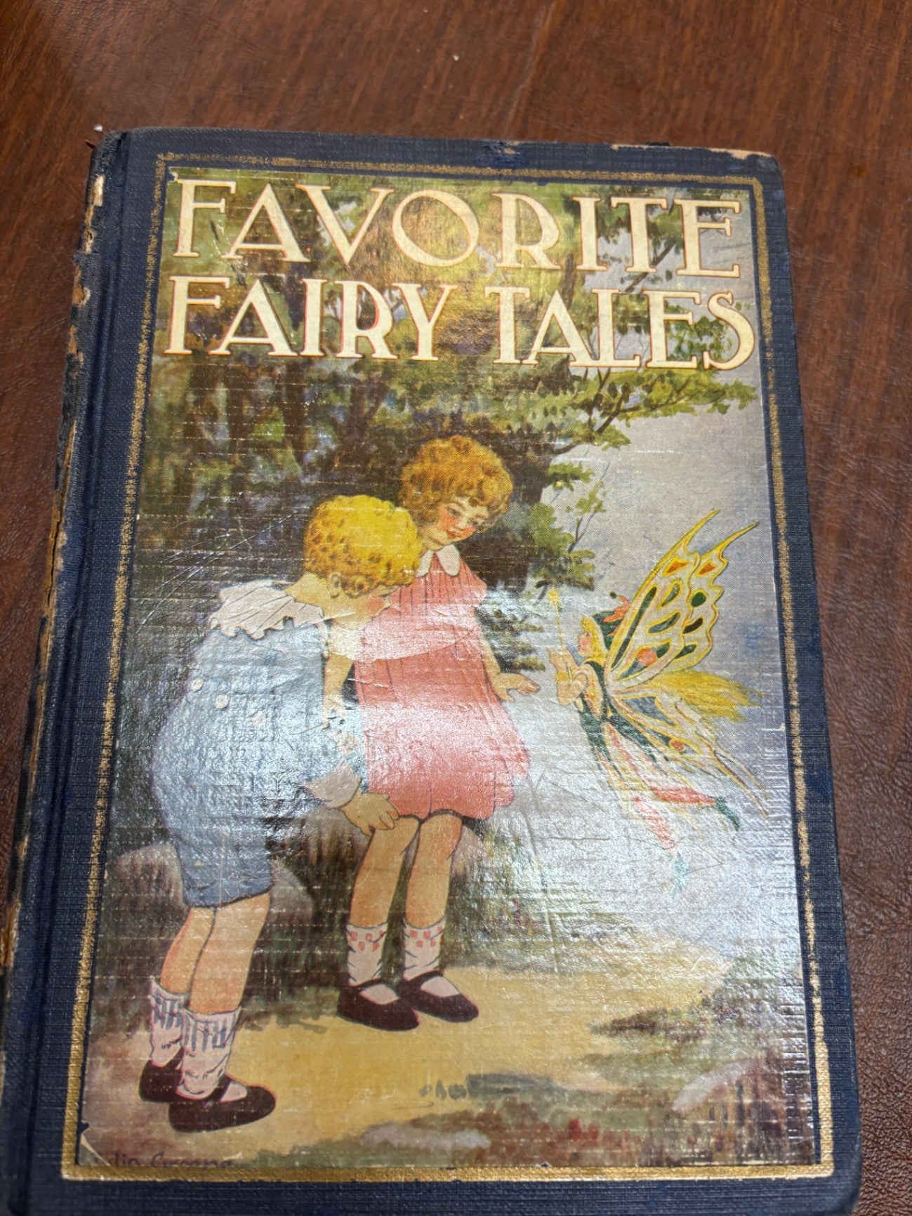 Favorite Fairy Tales: Rare, John C. Winston 1917 Edition, Rare DJ