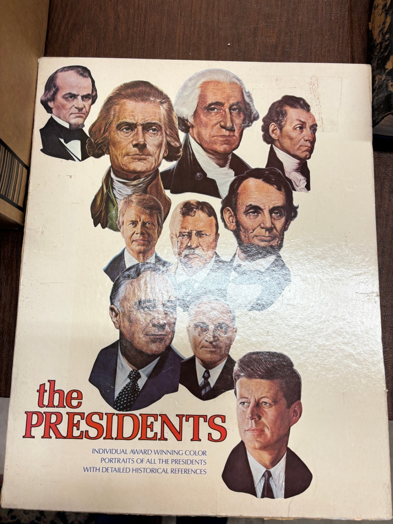 The Presidents: Individual award winning portraits (To Reagan)1981 - Sam Patrick