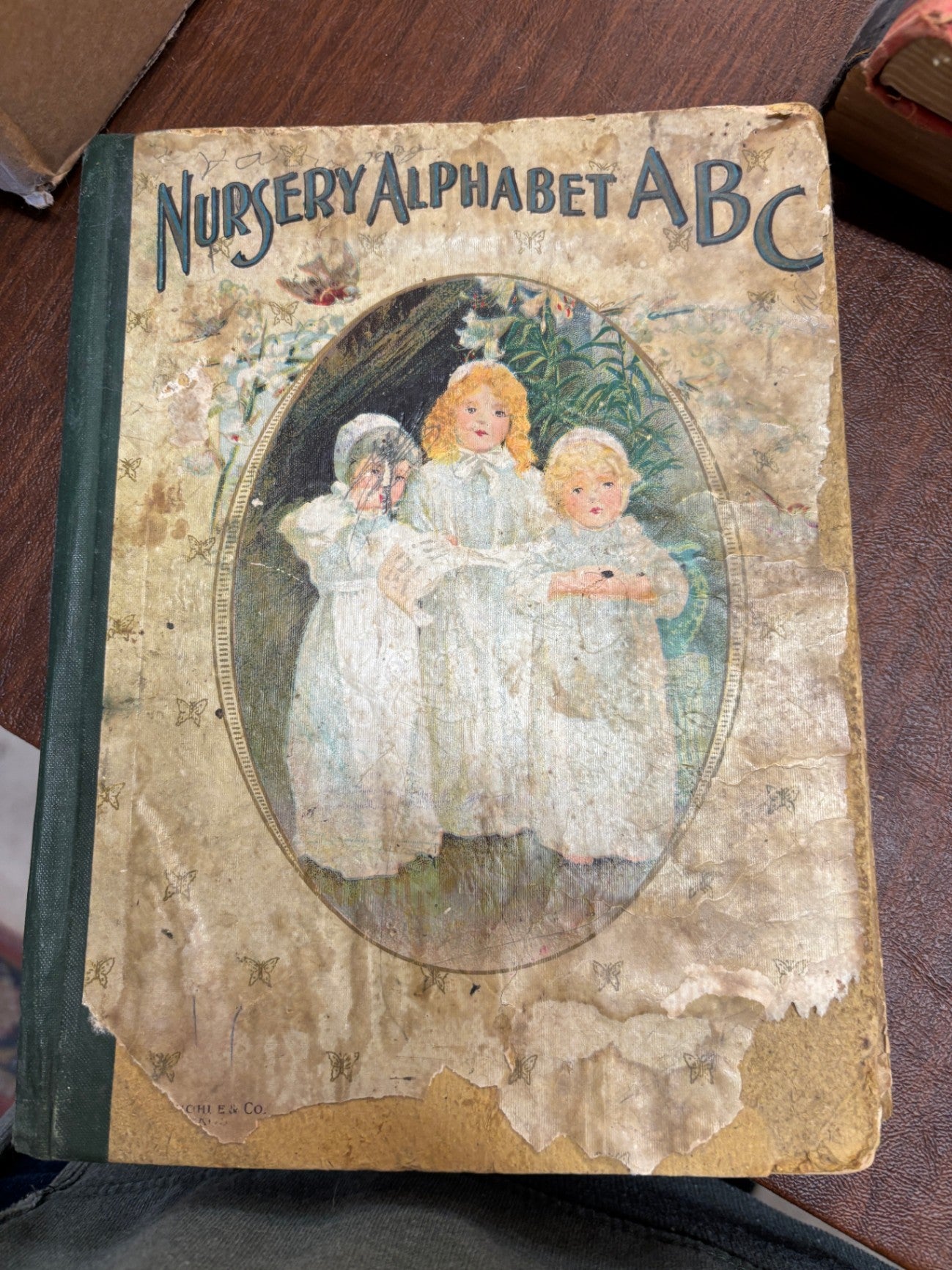 Vintage Children’s Book “The Nursery Alphabet” London Fredrick Warne & Co and New York