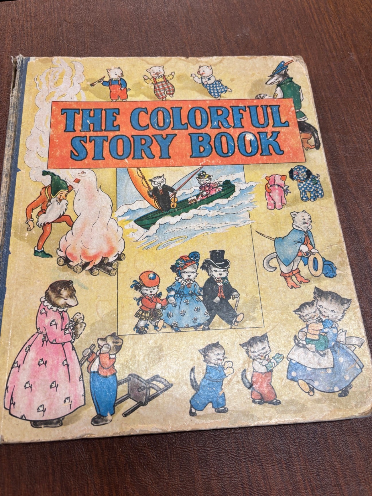 The Colorful Story Book 1941 Vintage hardcover