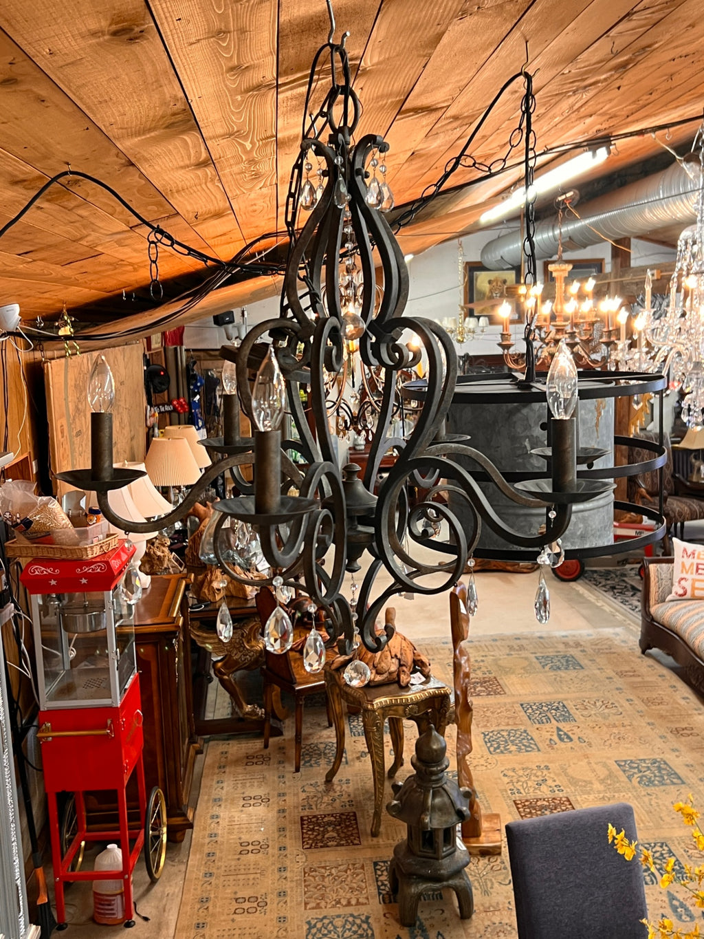 6-Lights Farmhouse French Country Chandelier