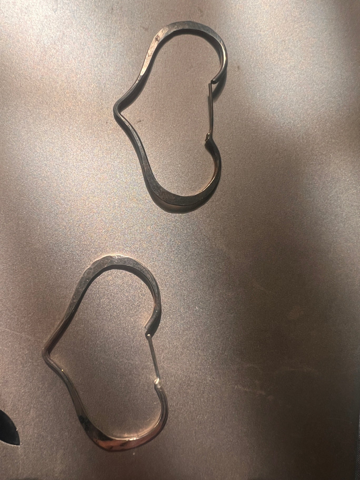 Sterling Silver Heat Earrings