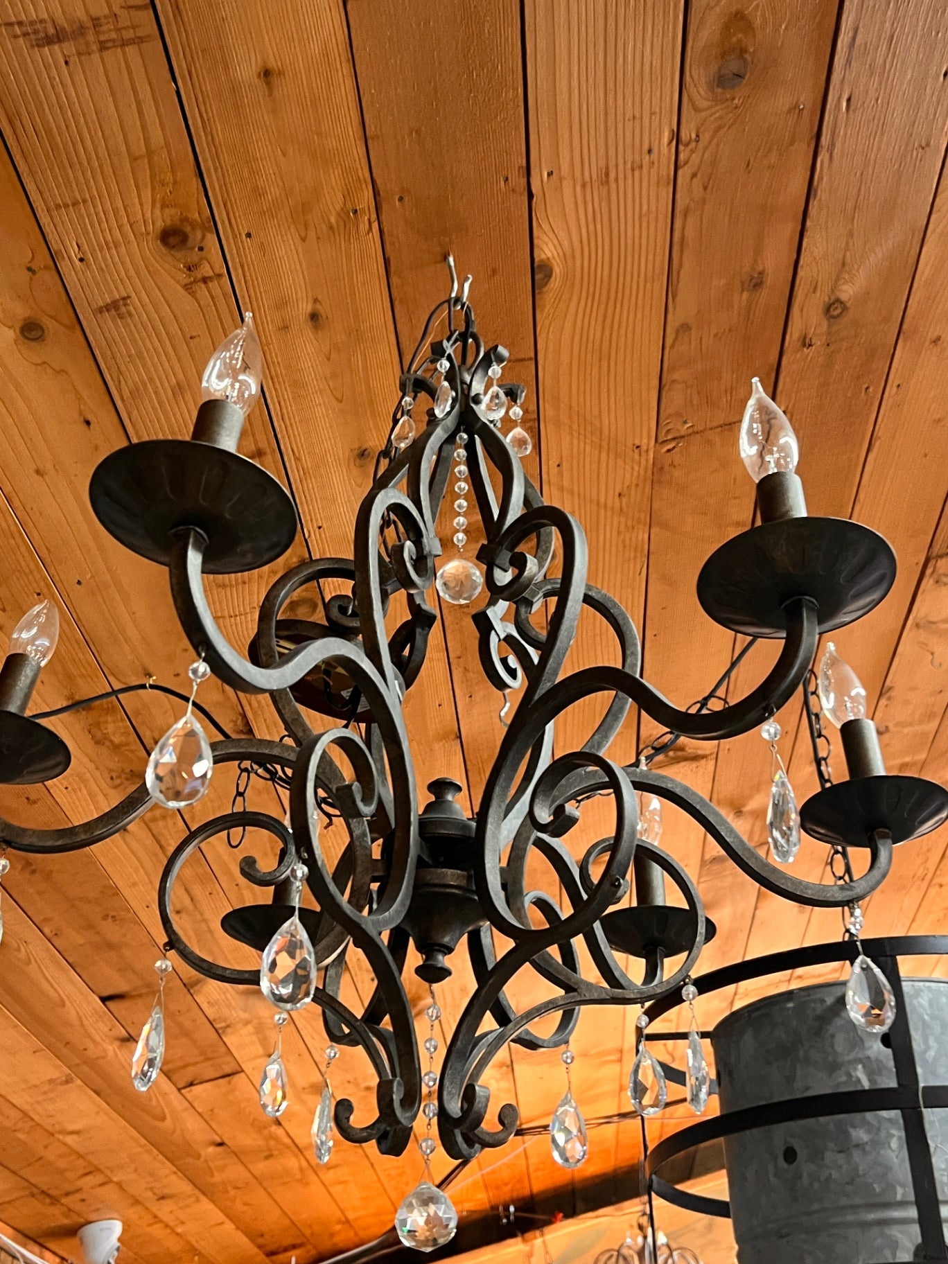 6-Lights Farmhouse French Country Chandelier