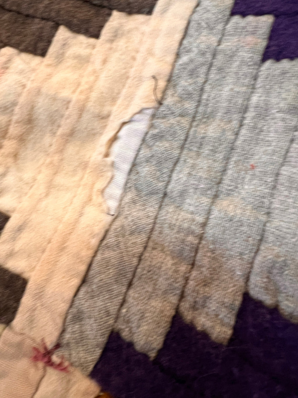 Two Quilts Worn See Pictures