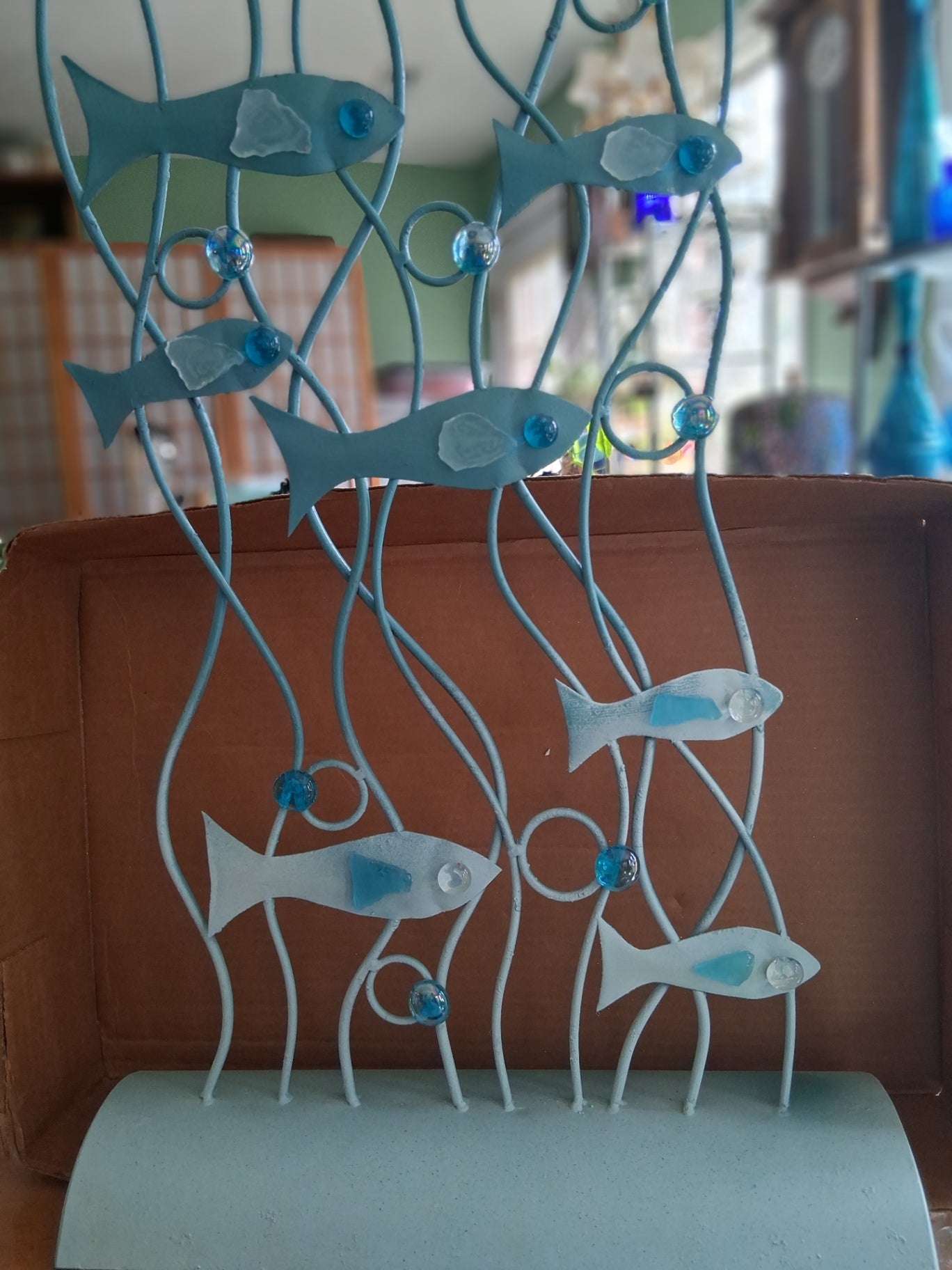 Metal fishes dsc