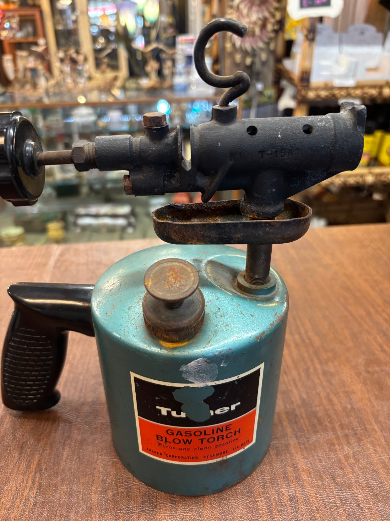 Vintage Turner Gasoline Blow Torch 