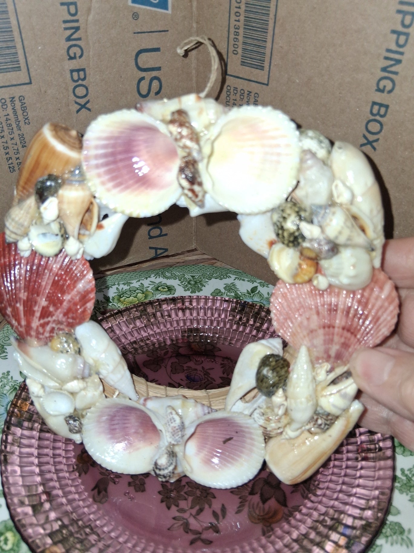 Seashell sm wreath dsc