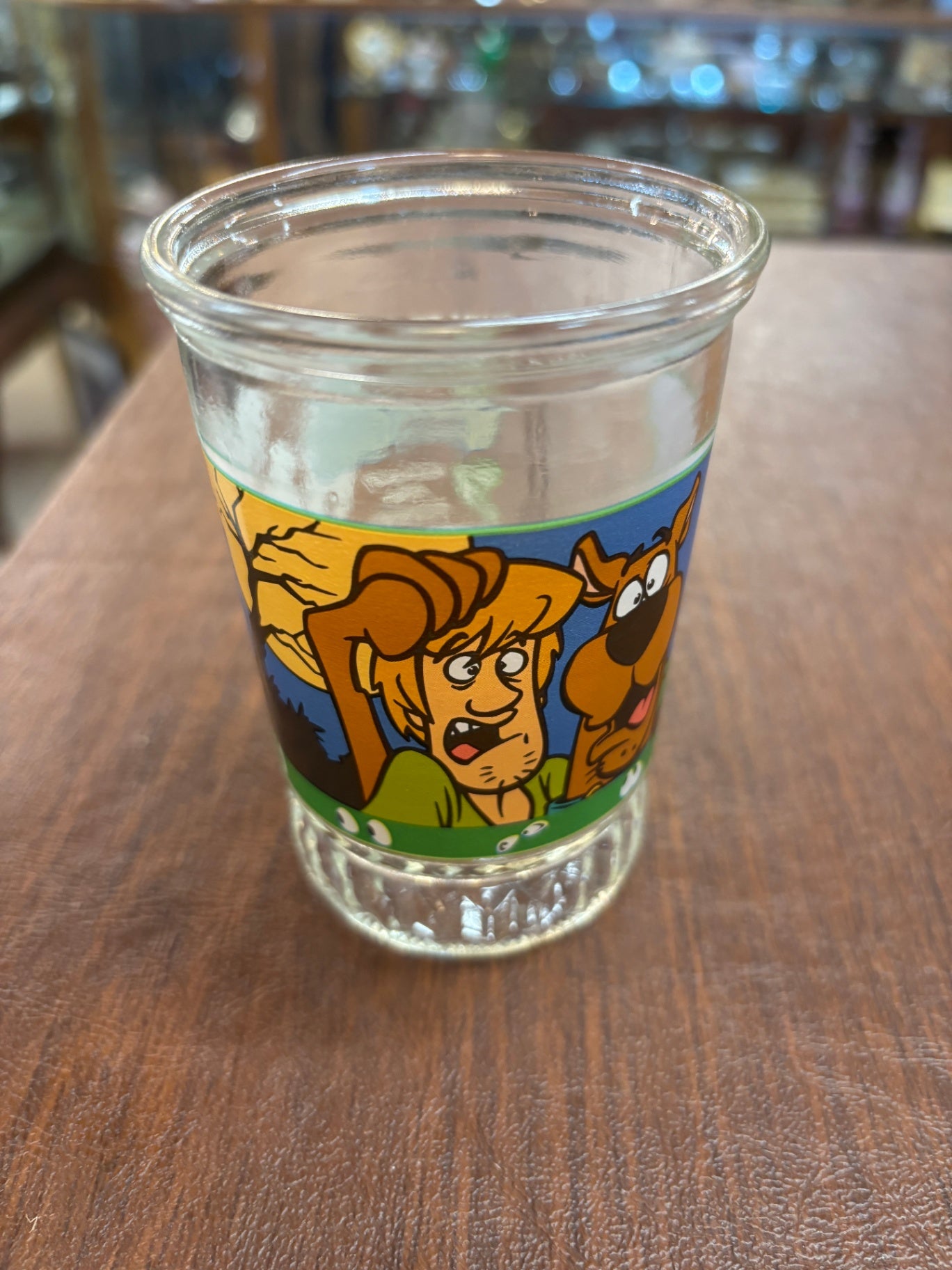 1999 Scooby Doo & Shaggy #3 Jelly Jar Juice Glass - 6 oz