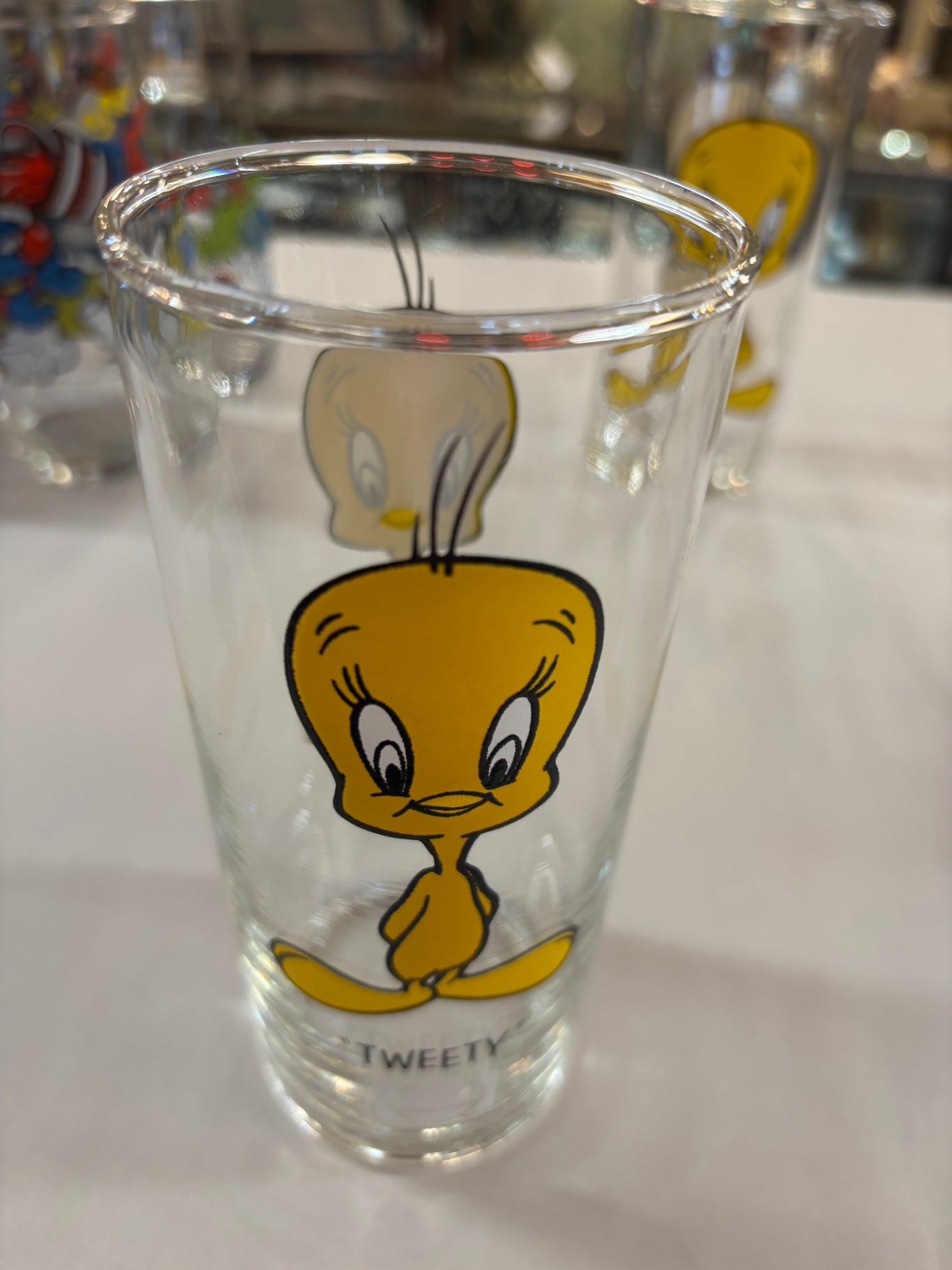 Tweety Glass