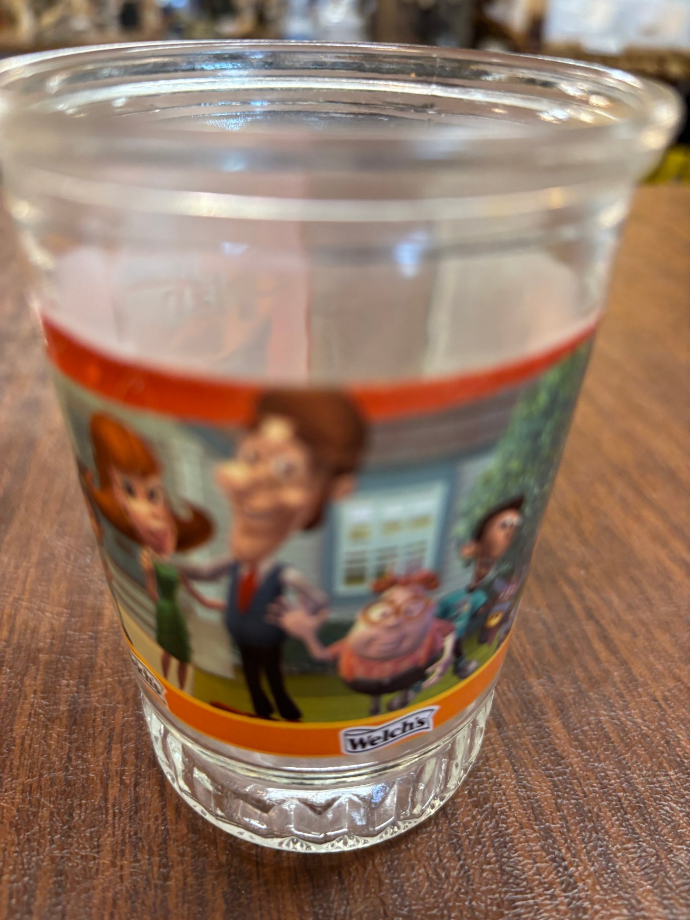 Welch’s Glass Jelly Jar The Adventures of Jimmy Neutron Boy Genius 