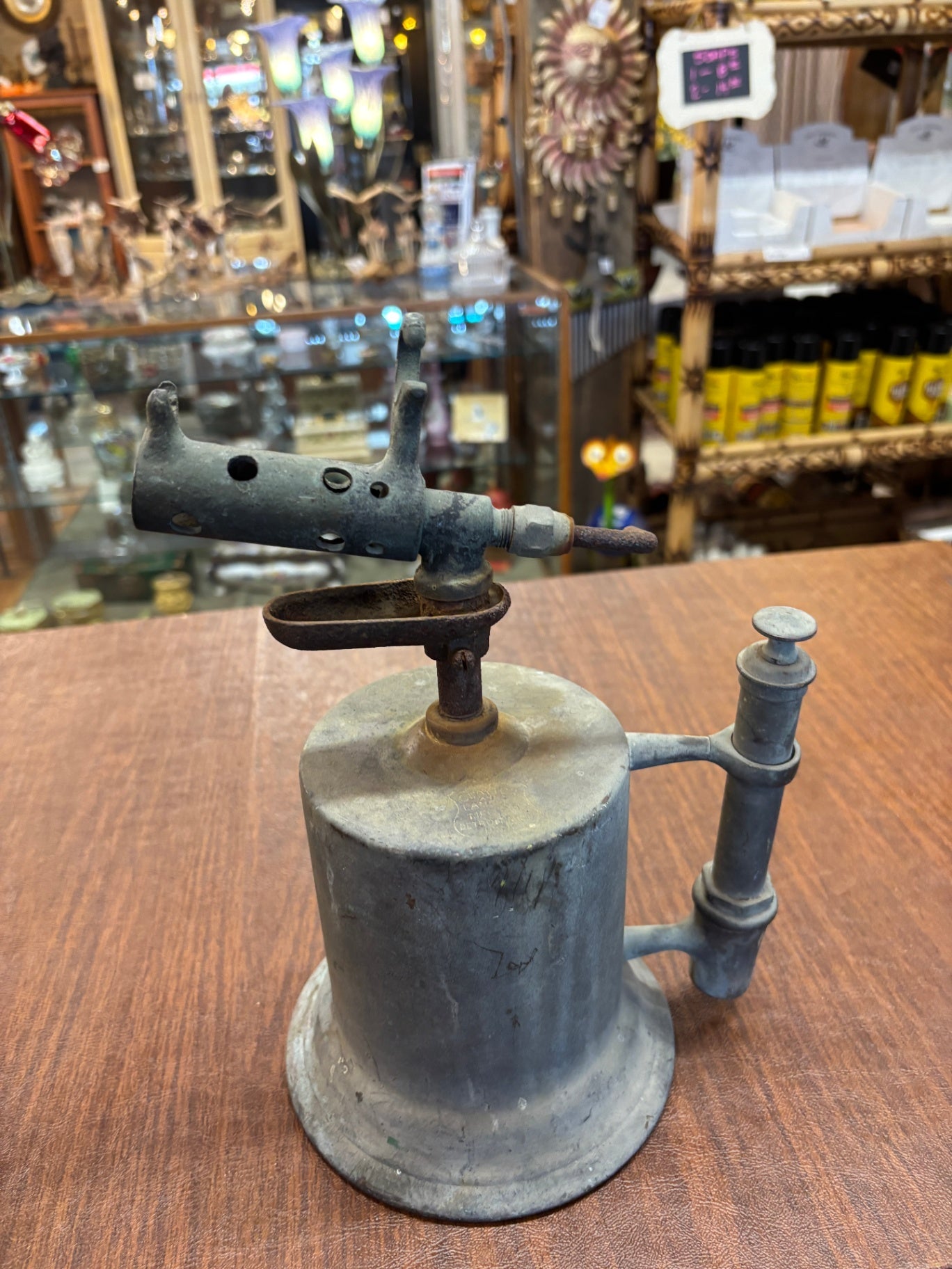 Blow torch vintage old tools