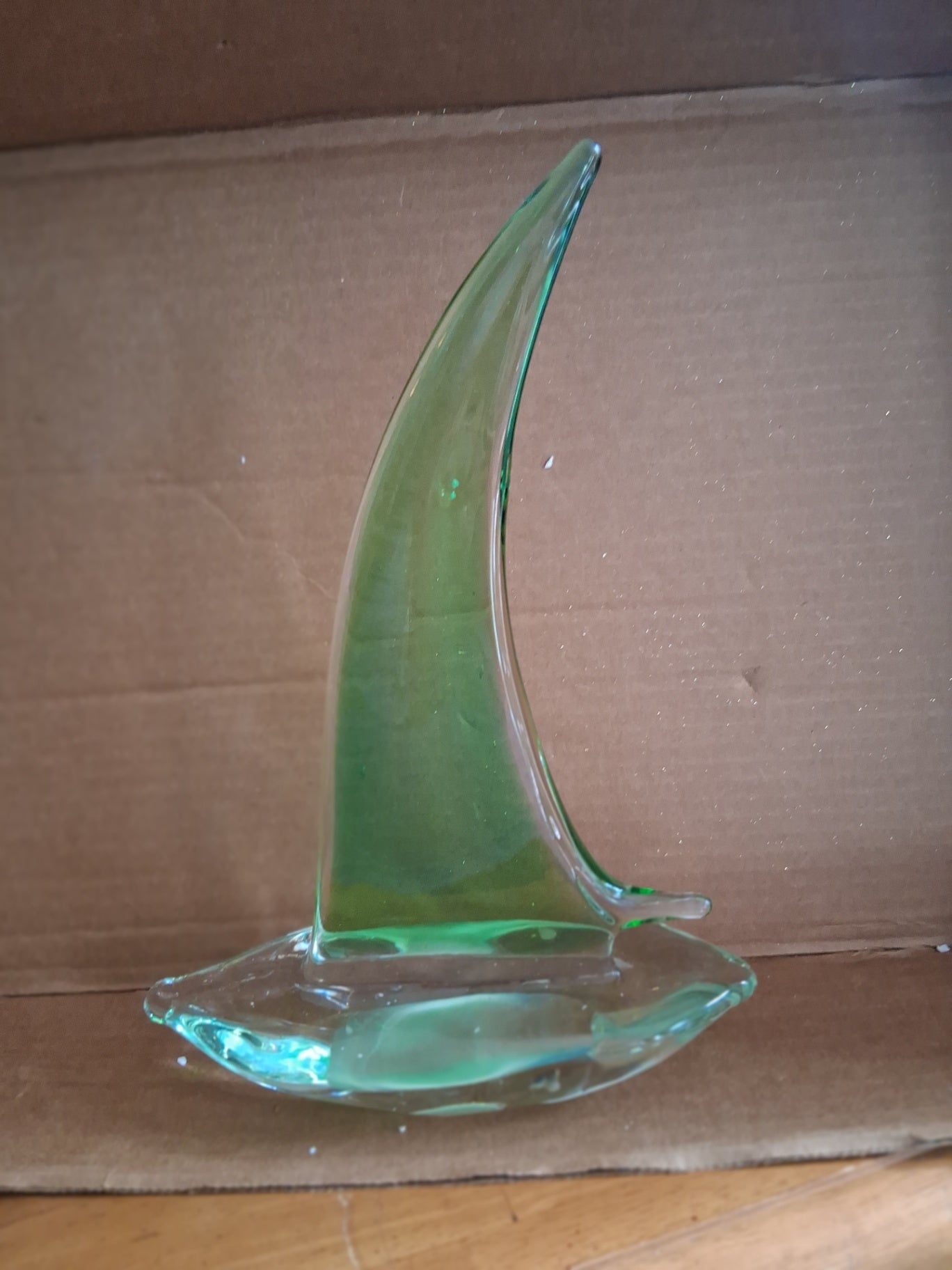 Murano glass sailboat dsc