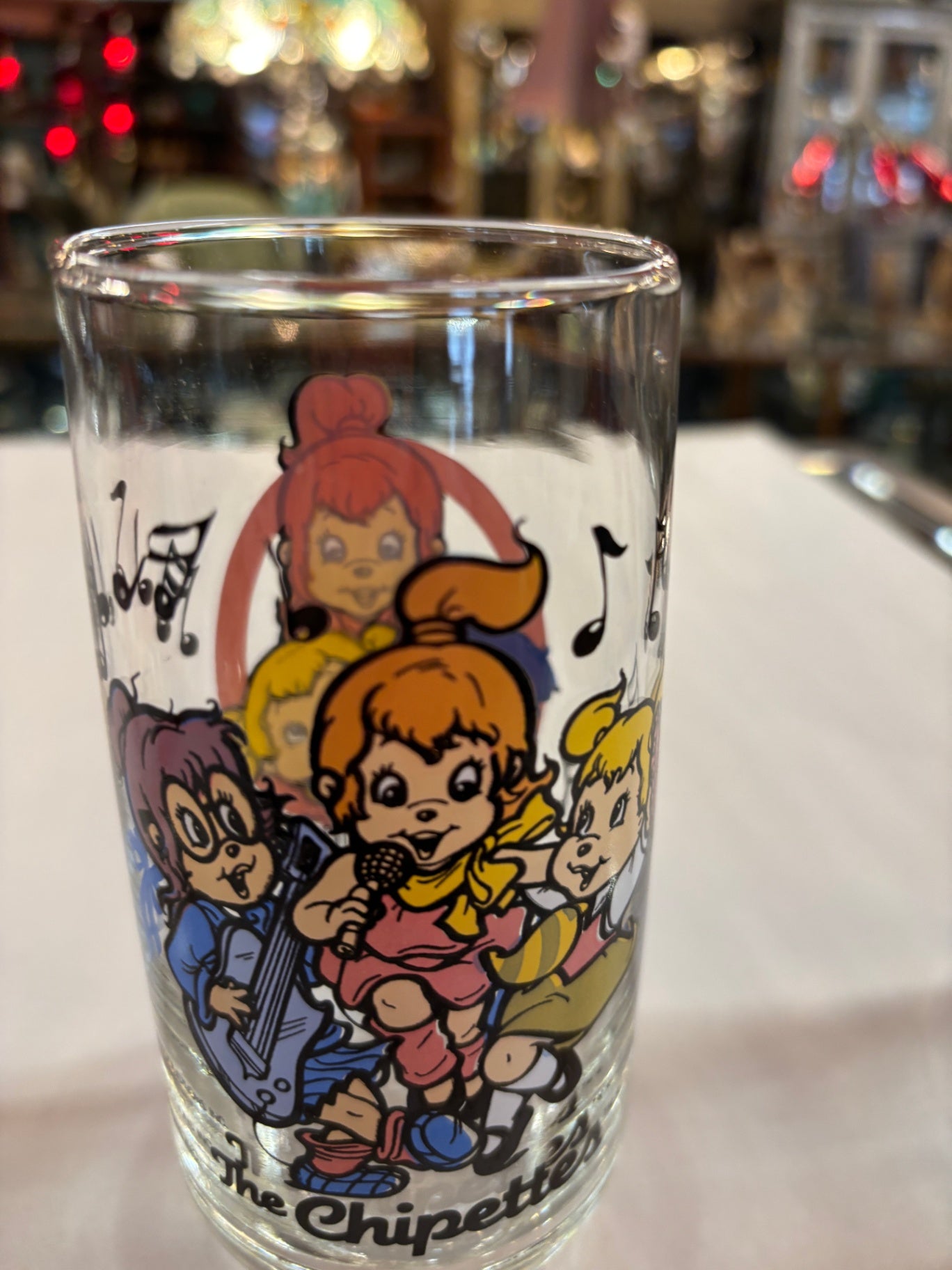Vintage Character Promo Glass Tumbler