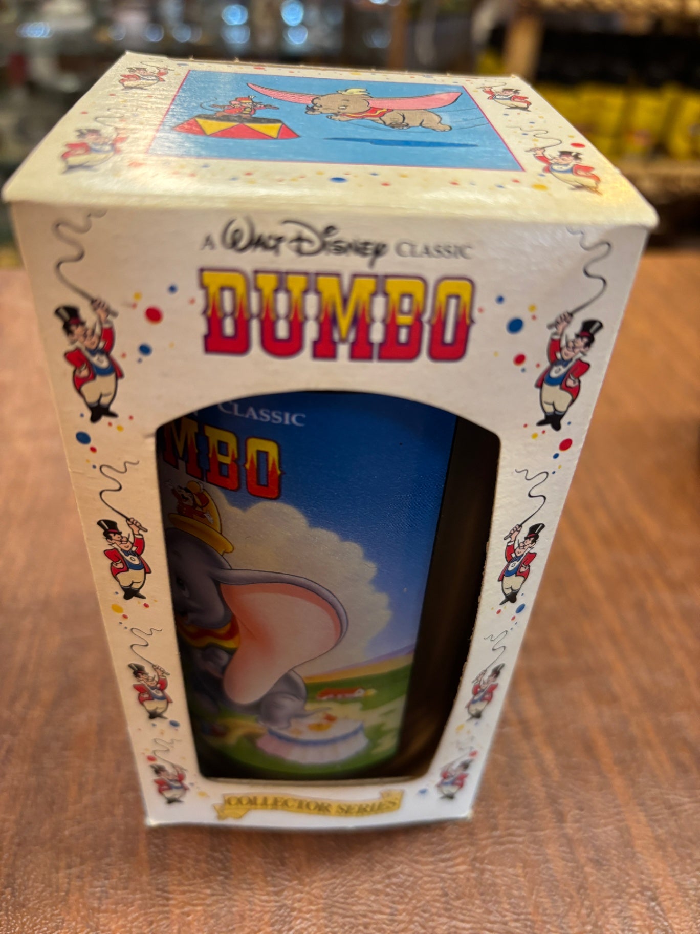 Dumbo Plastic Glass Disney Classic Collector Series Coke Burger King Cup